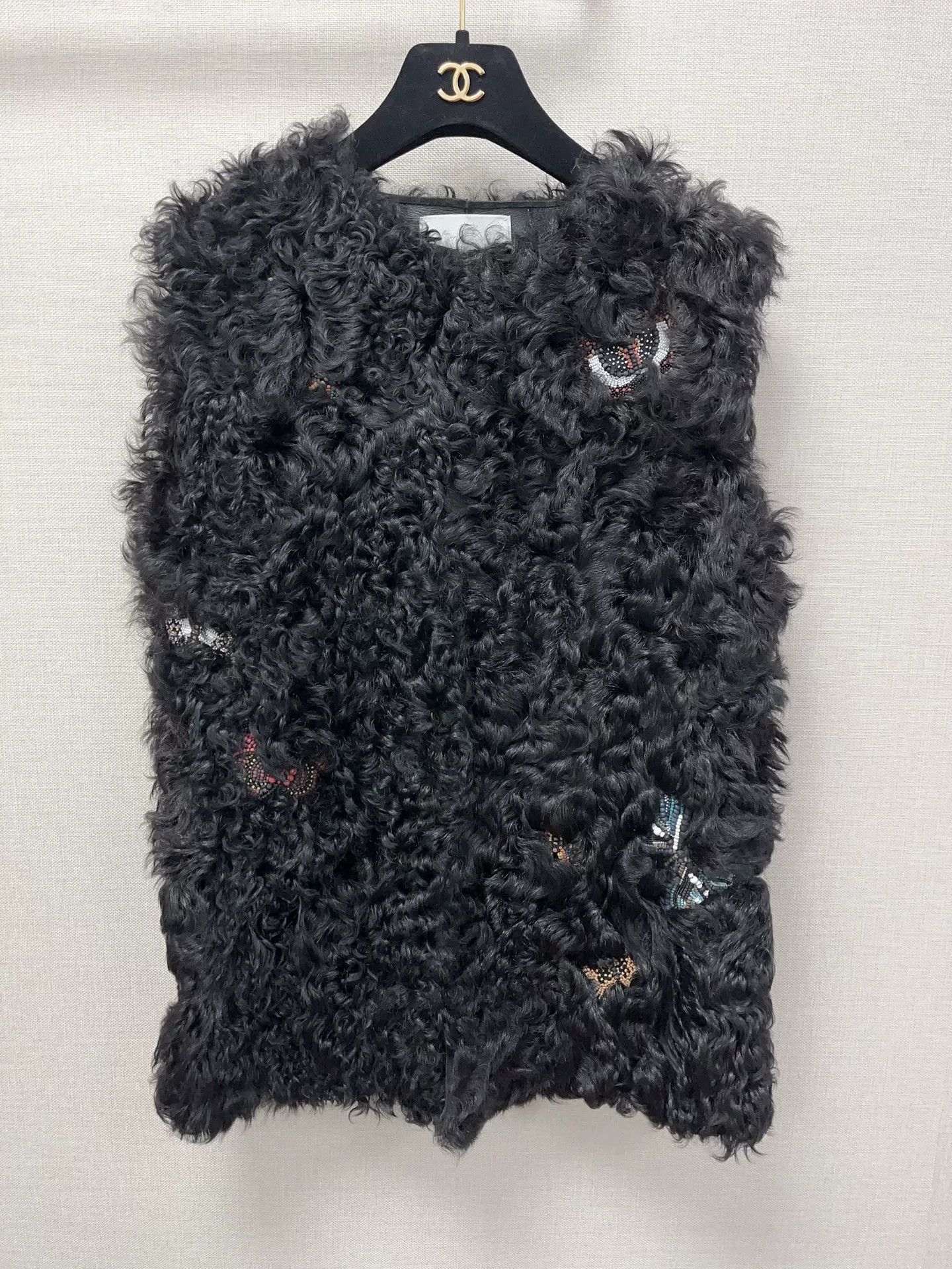 Valentino Valentino Shearling Embellished Vest Size US L / EU 52-54 / 3 - 1 Thumbnail