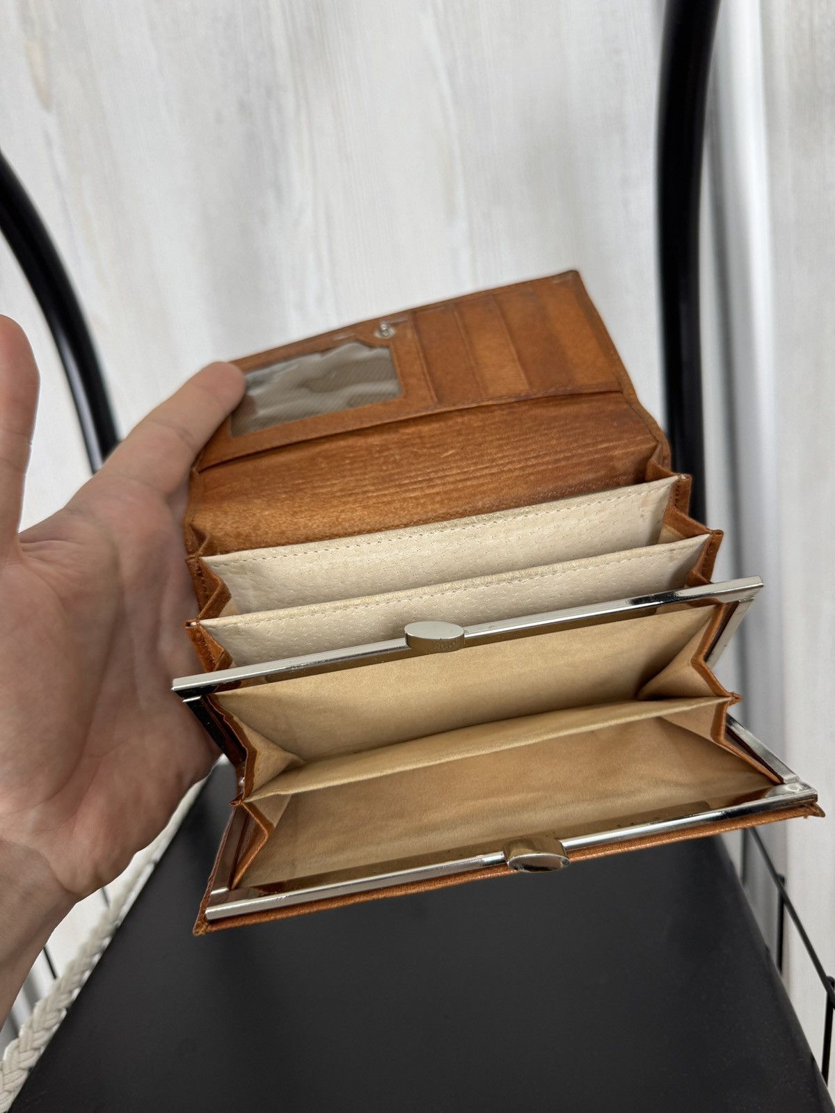 Genuine Leather Kenzo vintage brown leather wallet Size ONE SIZE - 12 Thumbnail