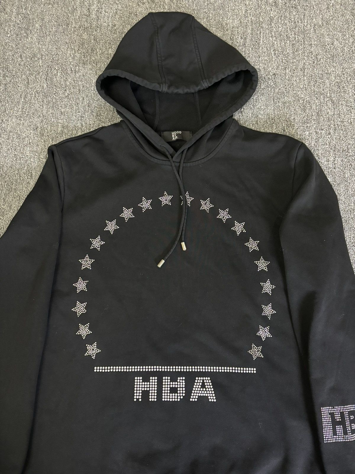 Hood By Air Hood by air crystals black hoodie Size US XL / EU 56 / 4 - 3 Thumbnail