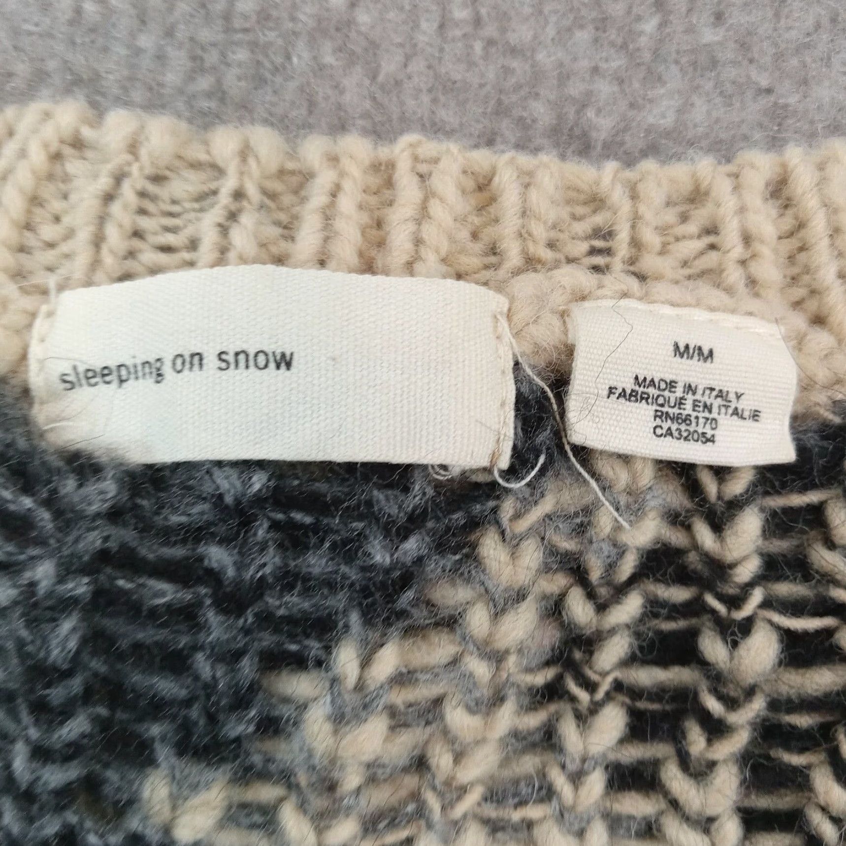 Anthropologie Anthropologie Women Medium Sweater Beige Cheetah Print Pullover Size M / US 6-8 / IT 42-44 - 5 Thumbnail