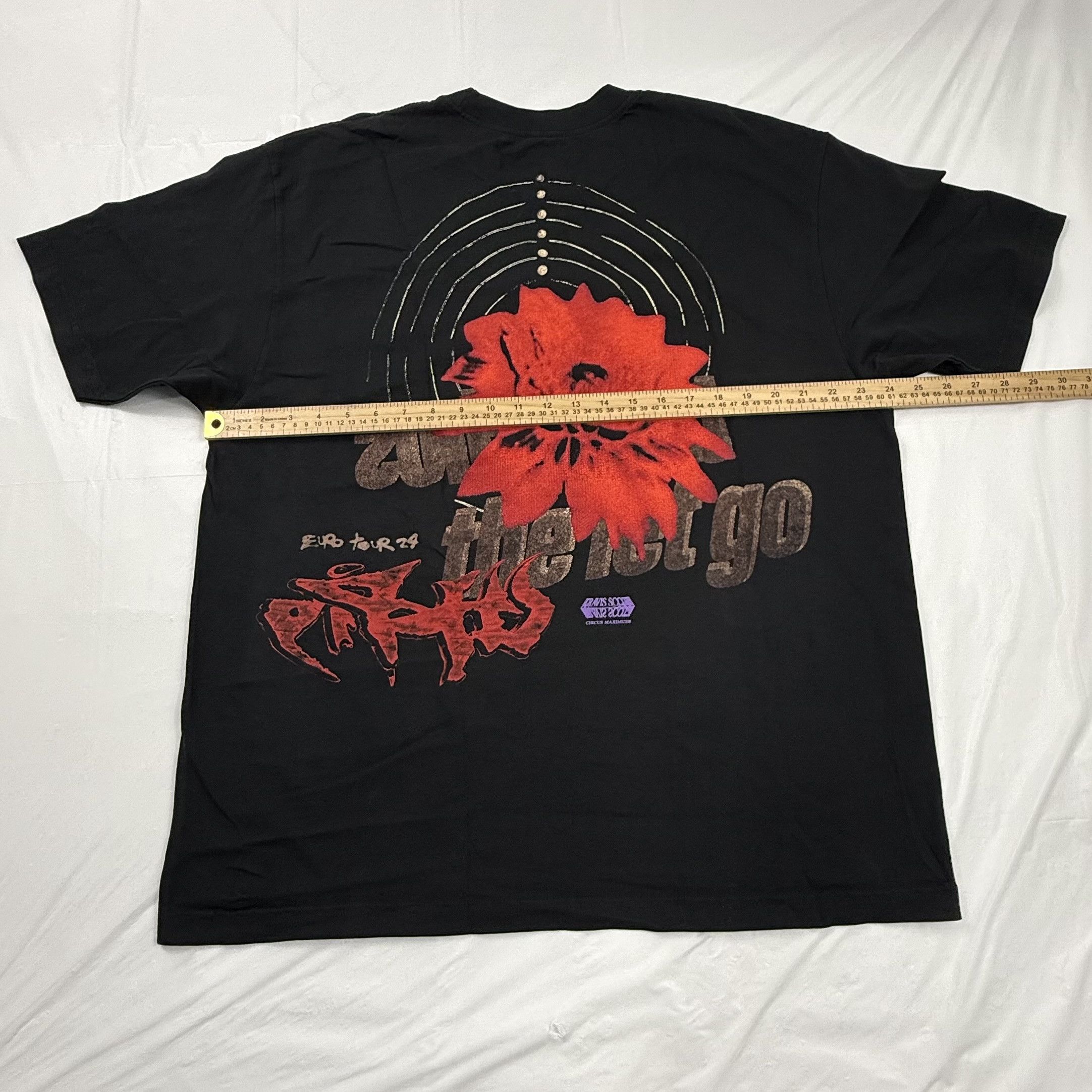 Travis Scott Travis Scott Circus Maximus Euro Tour 24 -Shirt XL Utopia Size US XL / EU 56 / 4 - 4 Thumbnail