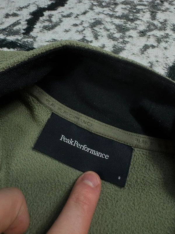 Peak Performance Peak Performance green S logo zip fleece jacket Size US S / EU 44-46 / 1 - 4 Thumbnail
