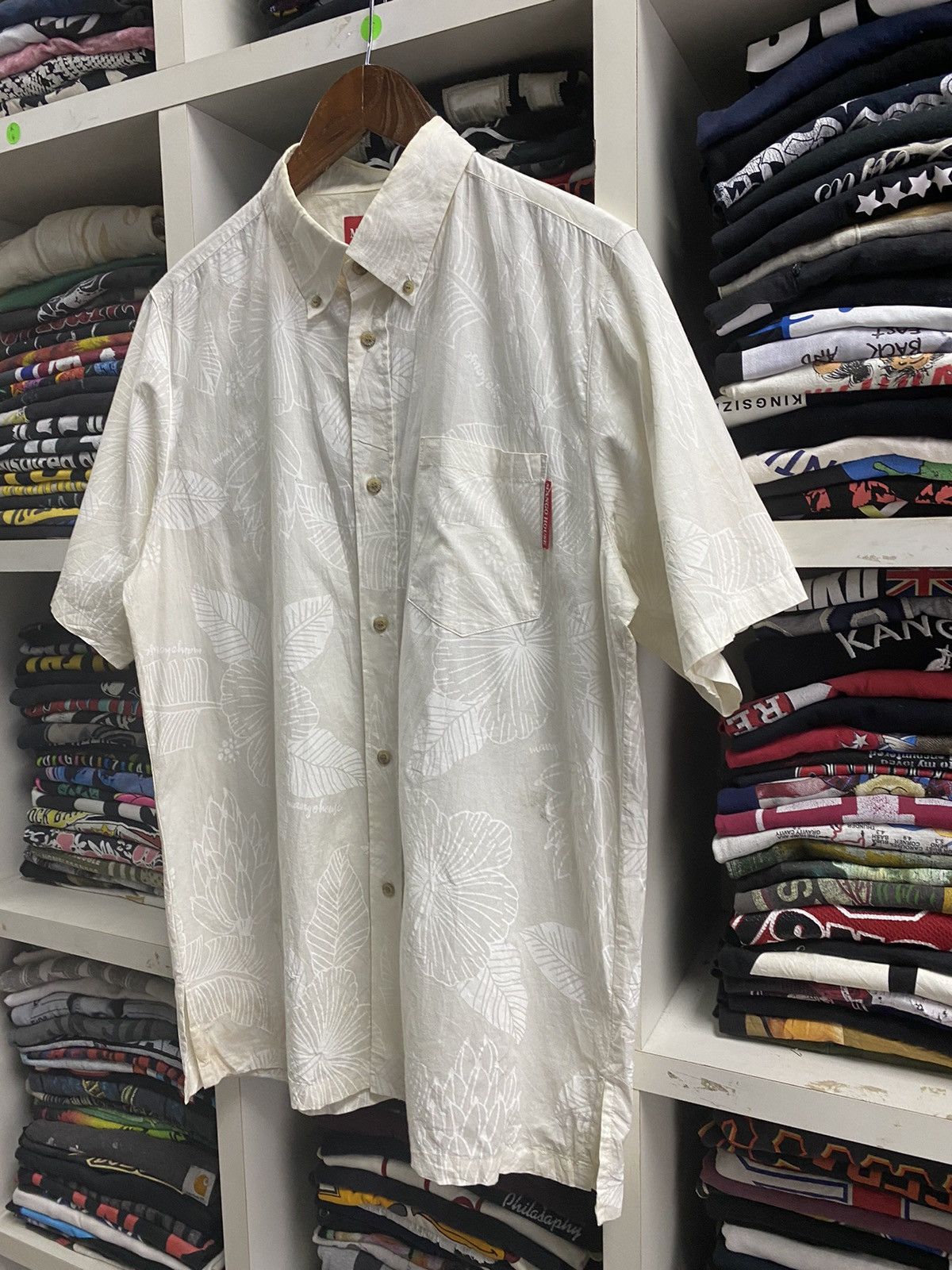 Vintage Vintage Mango House Okinawa Button Up Size US L / EU 52-54 / 3 - 4 Thumbnail