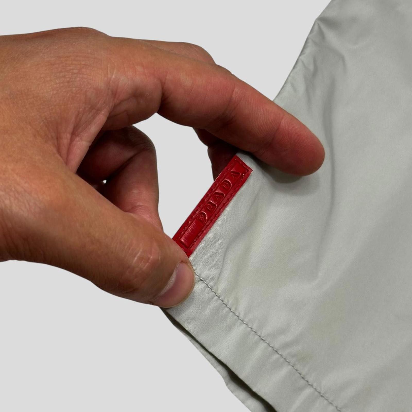 Prada Prada Sport 2007 Nylon Red Tab Swim Shorts - IT52 (L) Size US 34 / EU 50 - 2 Thumbnail