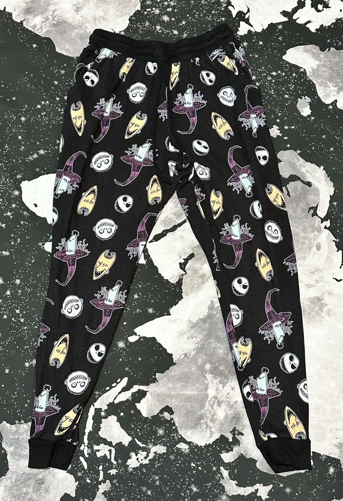 Disney Nightmare Before Christmas Pajama Bottoms Size 26" / US 2 / IT 38 - 1 Thumbnail