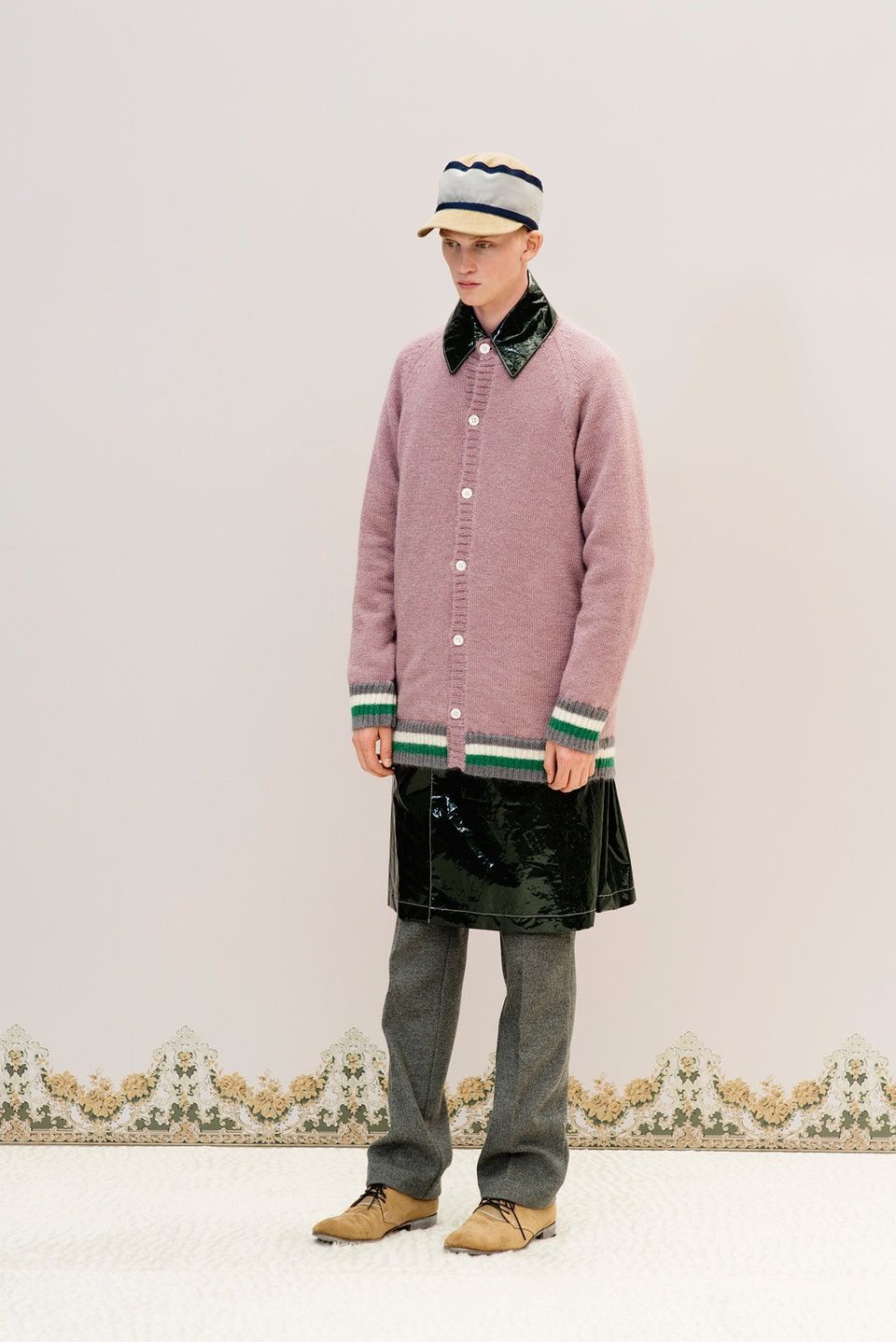 Undercover 16aw mohair silk lilac cardigan Size US M / EU 48-50 / 2 - 1 Thumbnail