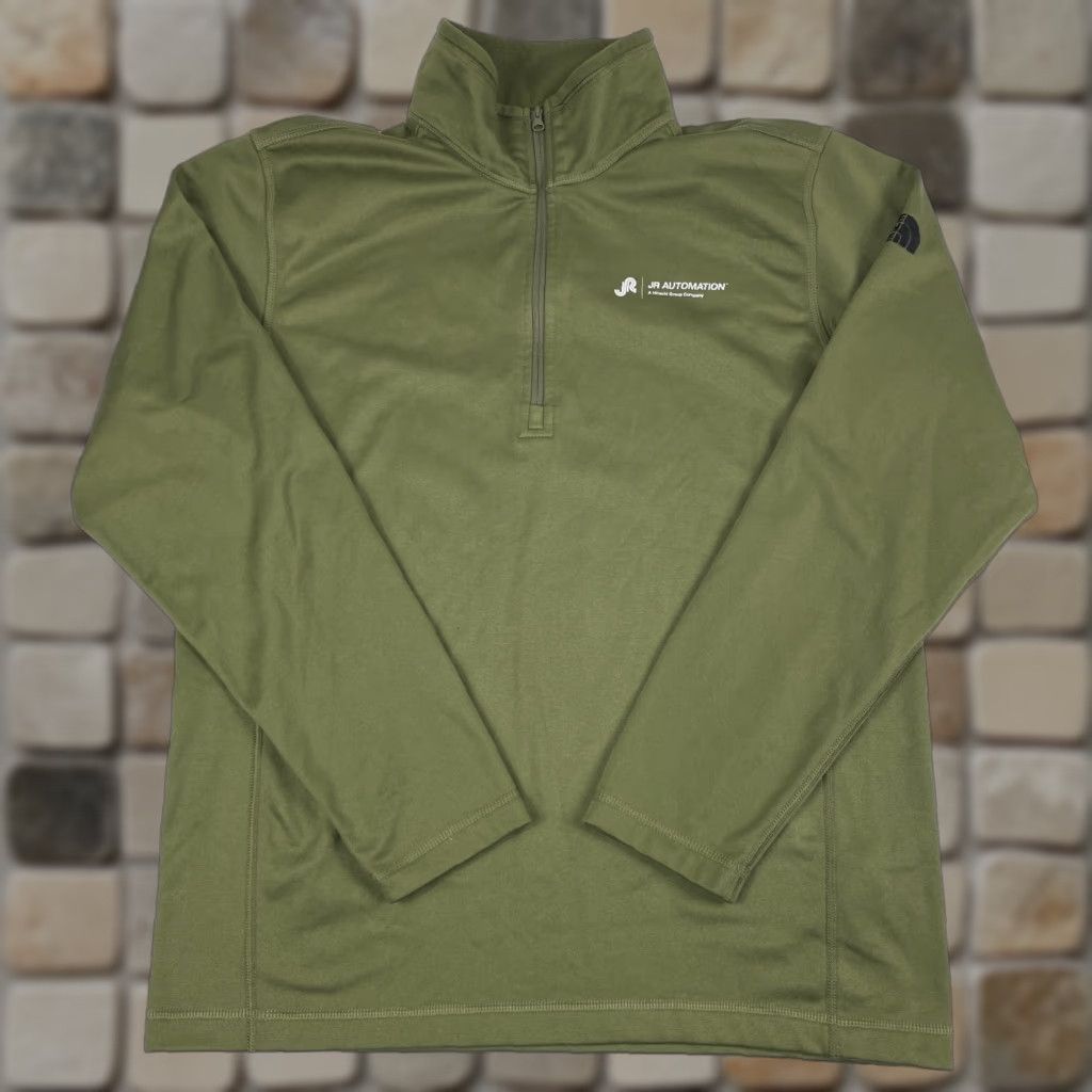 The North Face The North Face Shirt Men Medium Green 1/4 Zip Long Sleeve Pullover Hiking Skiing Size US M / EU 48-50 / 2 - 1 Thumbnail