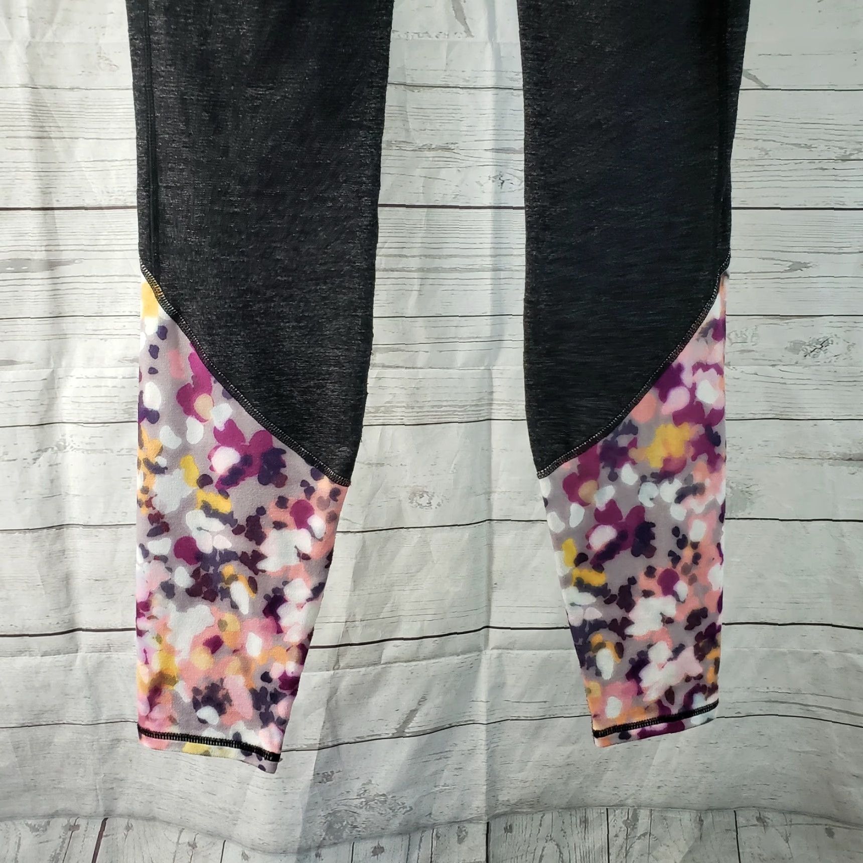 Athleta Athleta Leggings Womens Floral Pink High Rise Chaturanga Flow Size S Inseam 29in Full Length Size 28" / US 6 / IT 42 - 5 Thumbnail