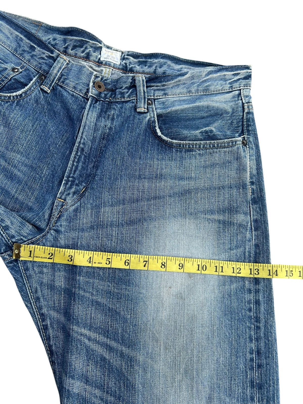 Edwin VINTAGE EDWIN 505Z SELVEDGE DISTRESSED DENIM JEANS Size US 36 / EU 52 - 18 Thumbnail
