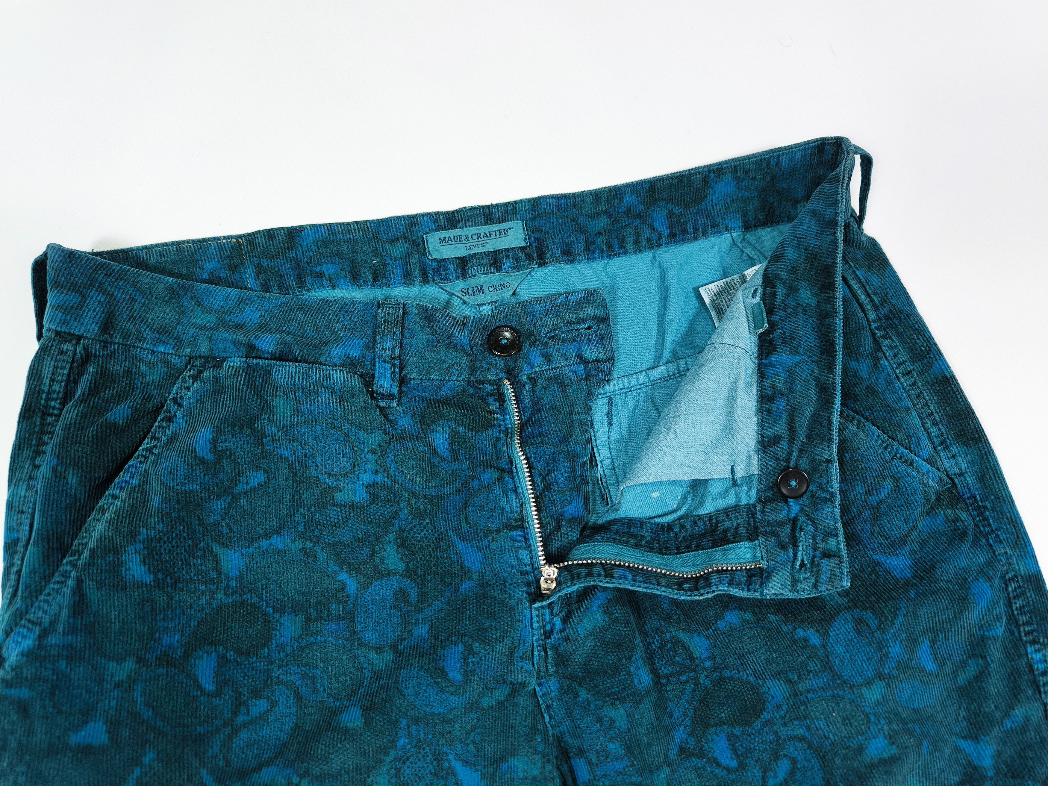 Levi's Made & Crafted Levis Made & Crafted Corduroy Paisley Pattern Pants Size US 32 / EU 48 - 5 Thumbnail