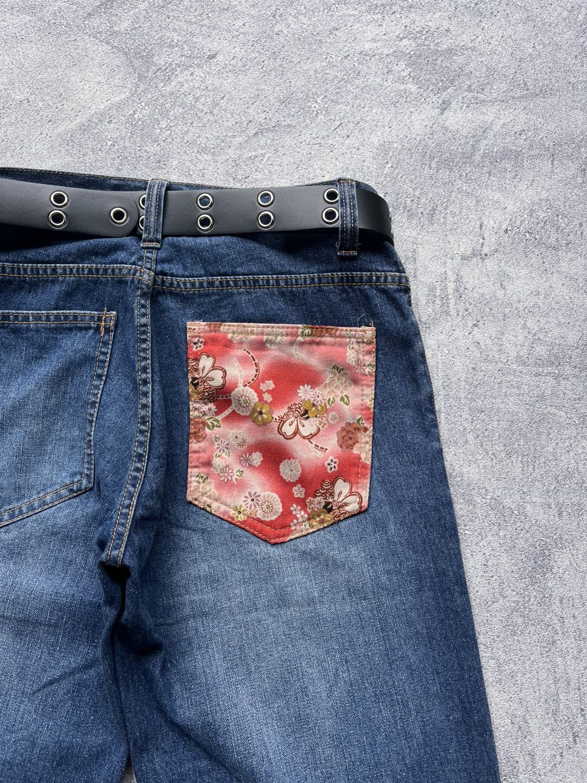 Jorts Dragon Printed Karakuri Style