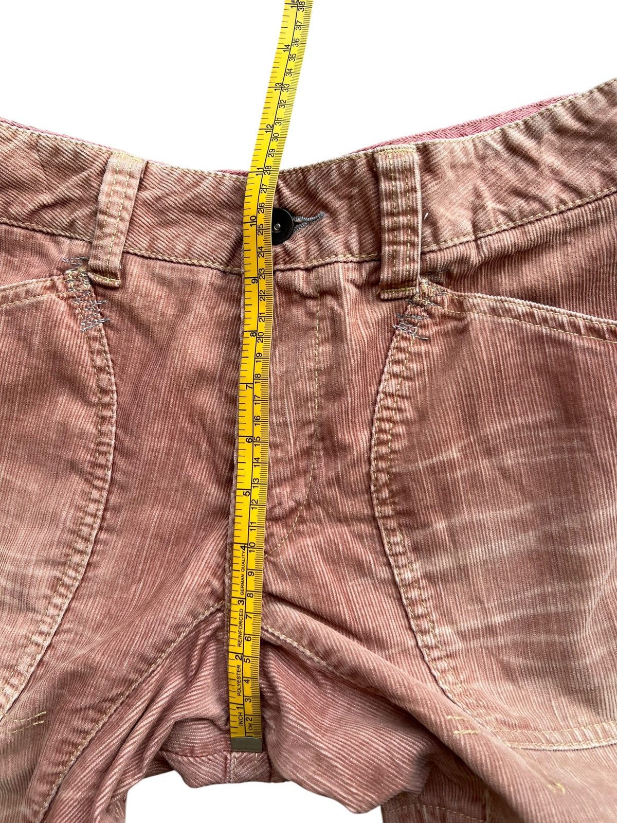 Japanese Brand Sunfaded Pink Corduroy Wide Baggy Pants 32x27 Size 32" / US 10 / IT 46 - 12 Thumbnail