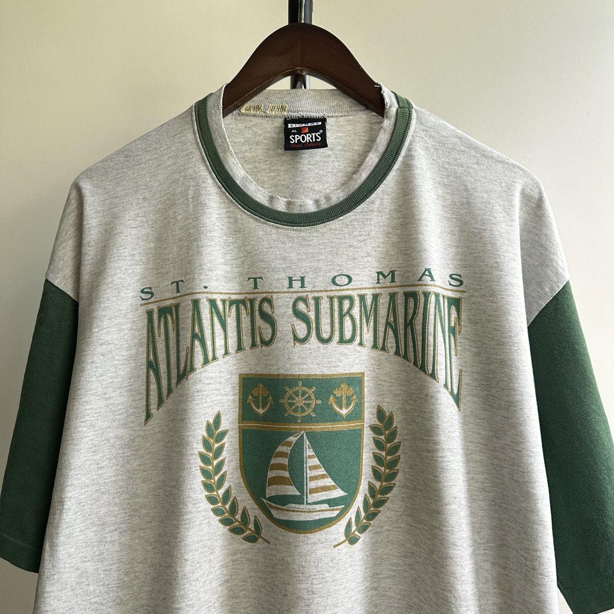 Vintage Vintage 90s St. Thomas Atlantis Submarines Single Stitch Tee Size US XL / EU 56 / 4 - 2 Thumbnail
