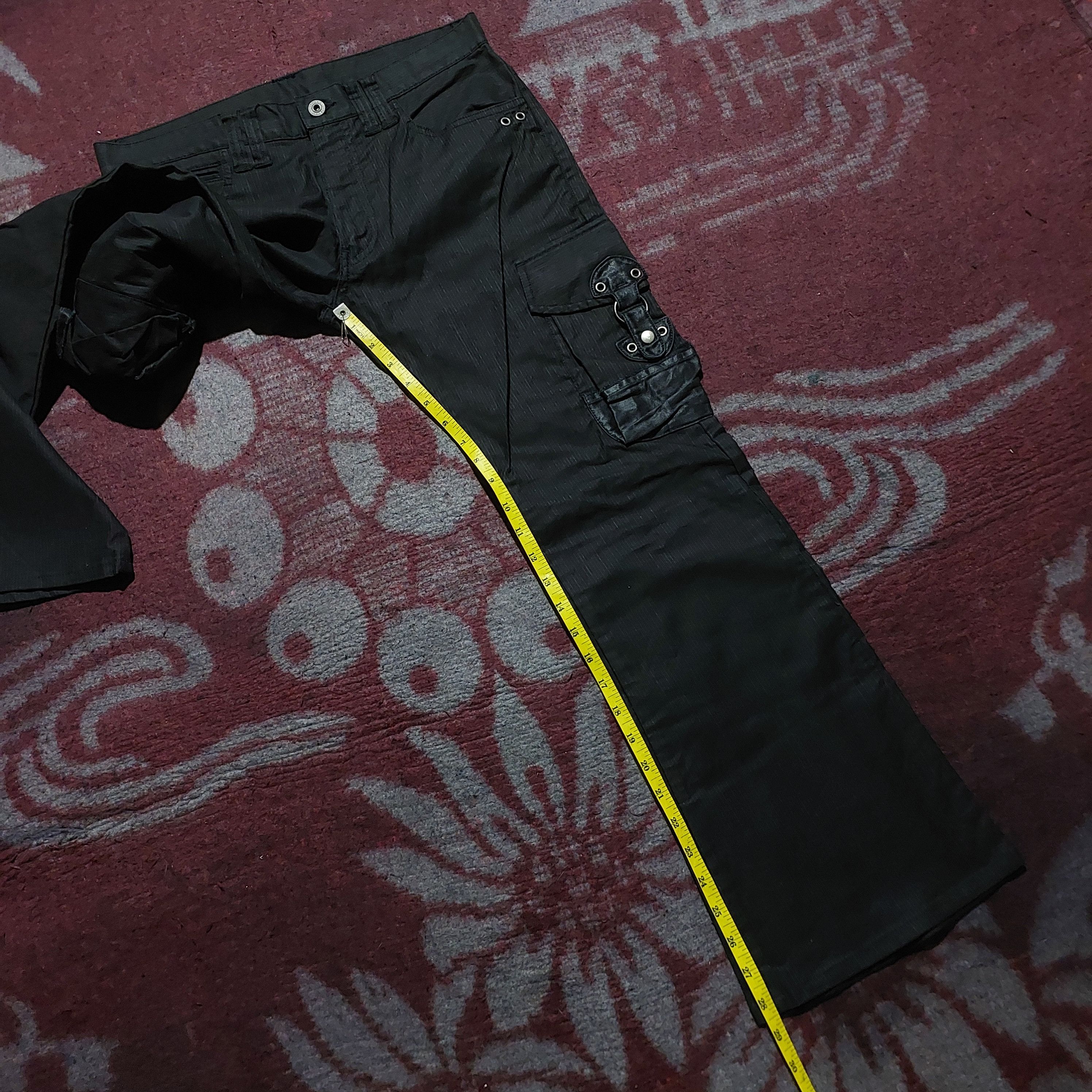 The Difference Difference rupert black cargo flare pants Size US 31 - 16 Thumbnail