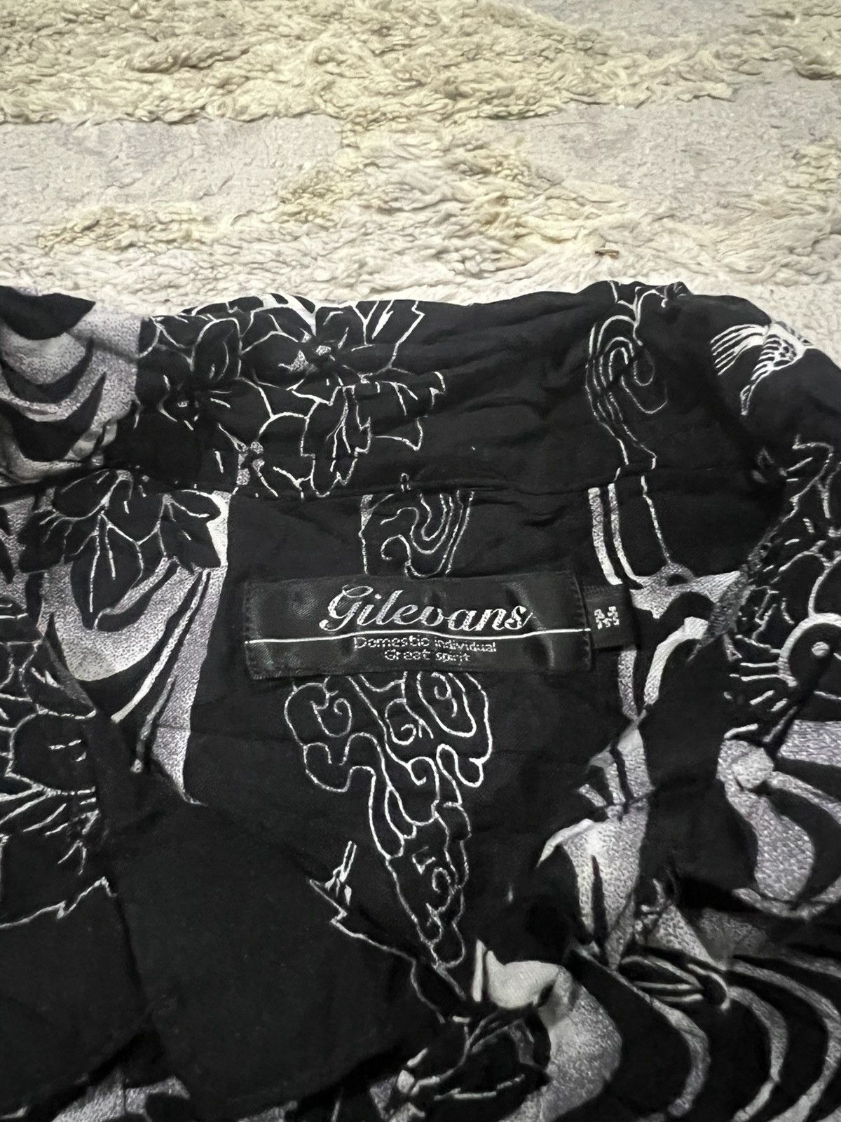 Sun Surf Vintage Japanese Swallow Bird Motif Rayon Hawaiian Shirt Size US M / EU 48-50 / 2 - 6 Thumbnail