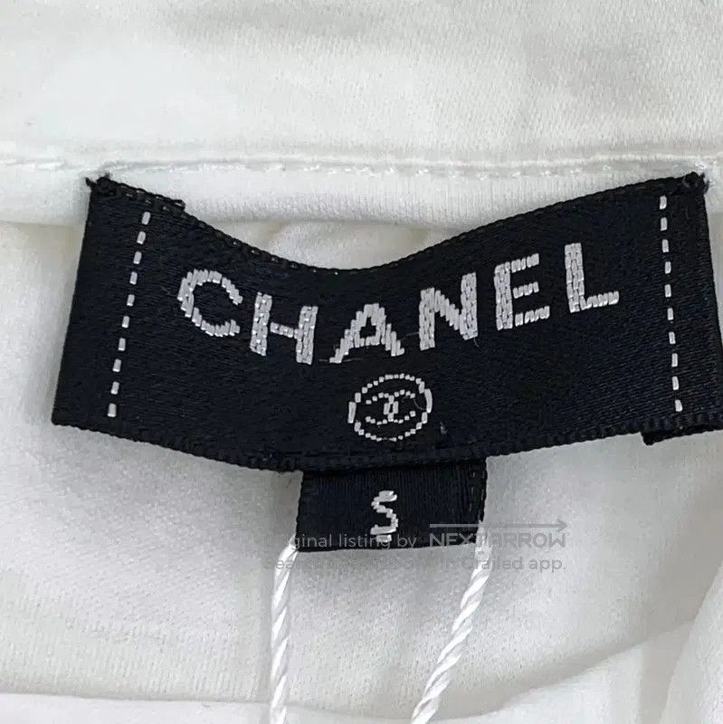 Chanel Chanel White Cotton Dress for Women . Size S / US 4 / IT 40 - 7 Thumbnail