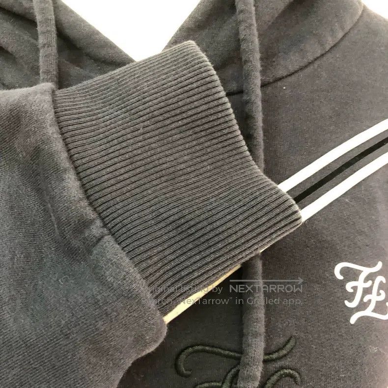 Fendi Fendi Chest Striped Logo Hoodie Size US L / EU 52-54 / 3 - 5 Thumbnail