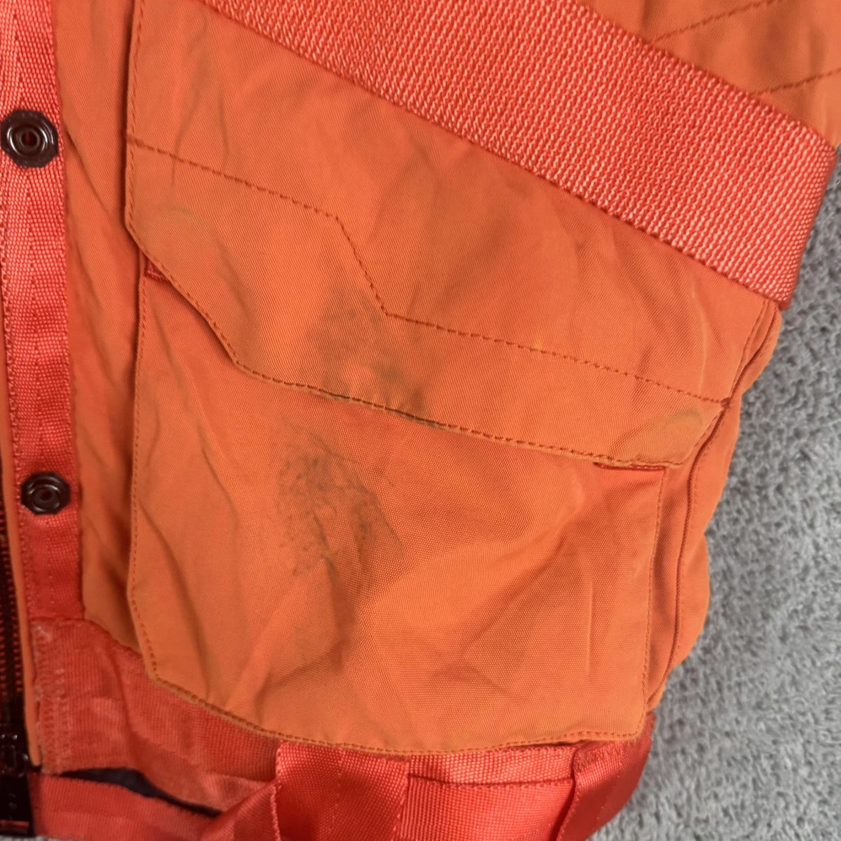 Ralph Lauren Ralph Lauren SPCL AGENT Vest Mens M Orange Quilted Full Zip Insulated Military Jacket Style Casual Travel Pockets Size US M / EU 48-50 / 2 - 5 Thumbnail