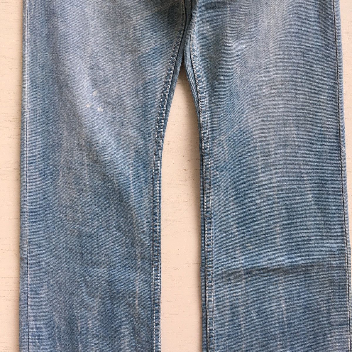 Japanese Brand × Vintage Vintage Back Number Paint Splash Jeans Size US 31 - 11 Thumbnail