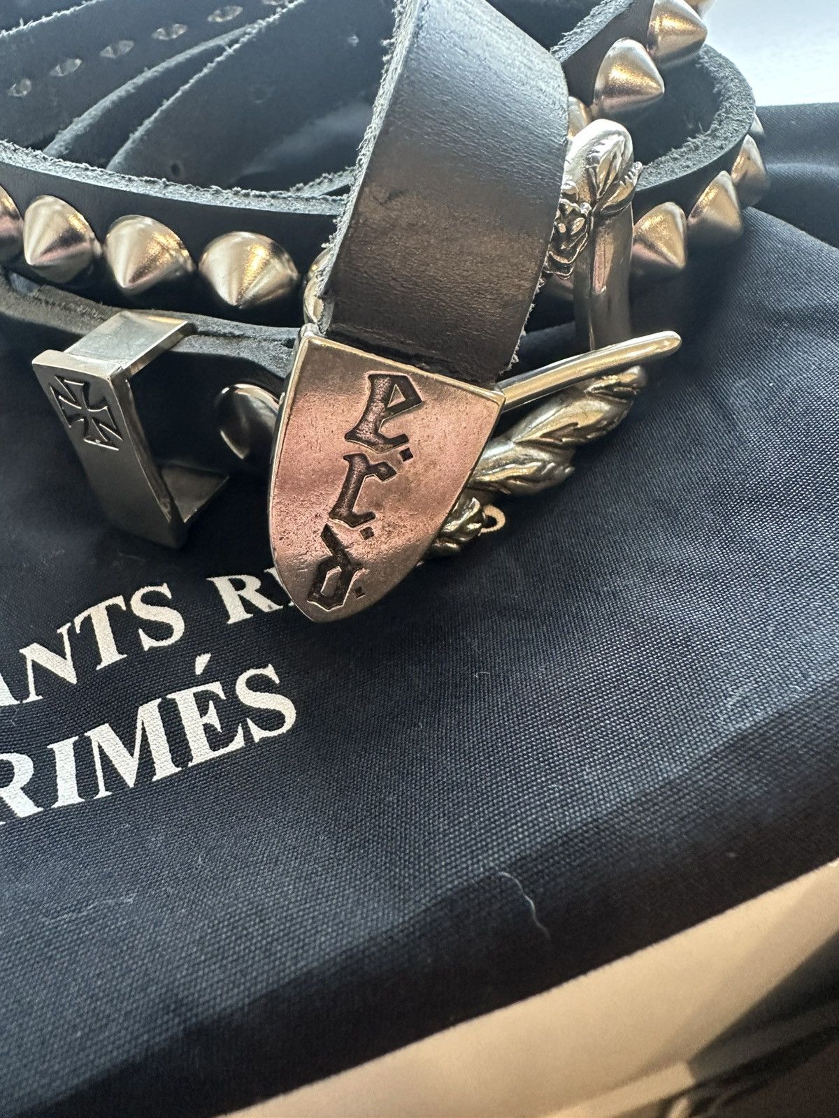 Enfants Riches Deprimes Enfants Riches Deprimes Classique Ceinture Cloutee Belt Size ONE SIZE - 2 Thumbnail