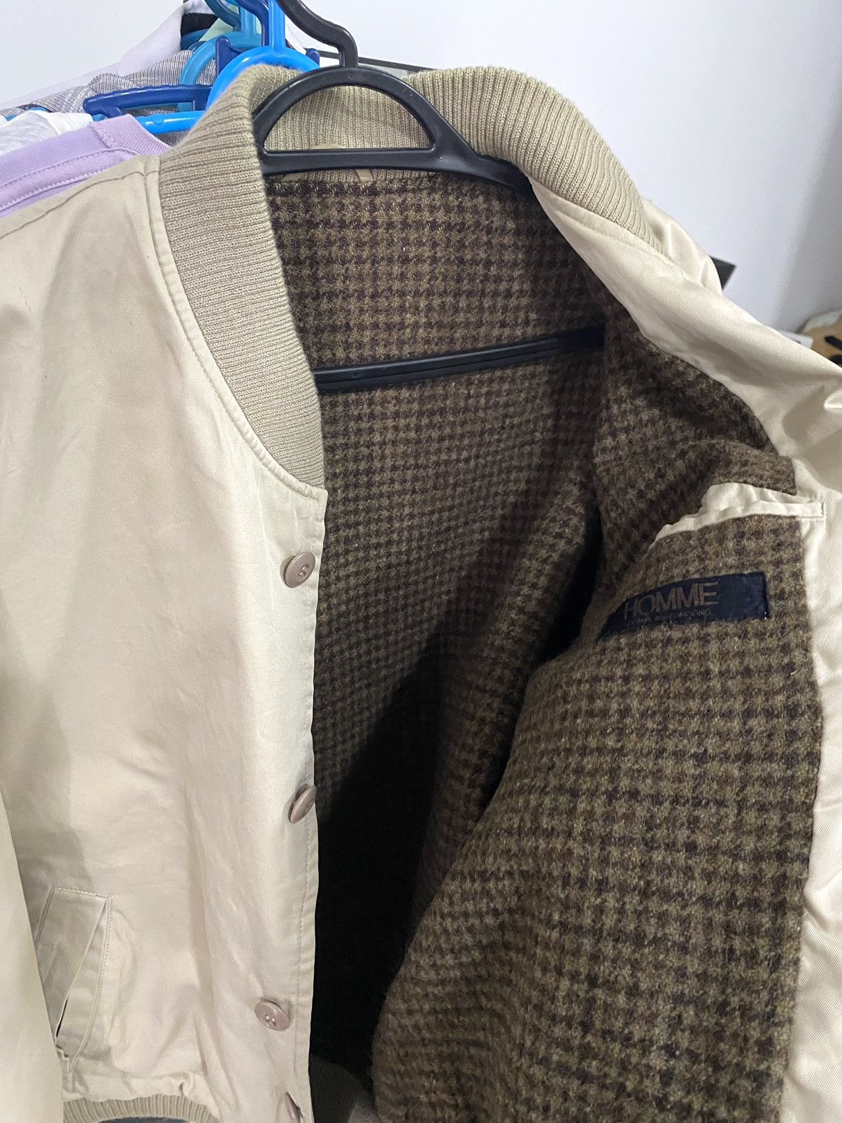 Comme des Garcons 90s Vintage Comme des garcons Homme Bomber Jacket Size US M / EU 48-50 / 2 - 6 Thumbnail