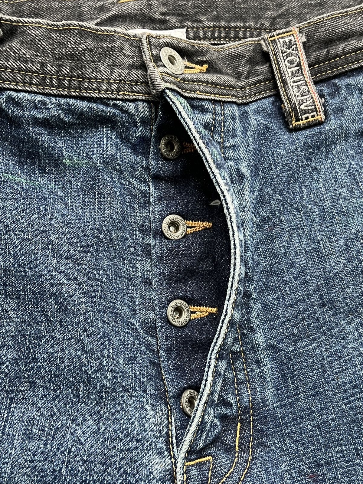 Doublet Doublet AW18 Selvedge Line Jeans (unisex) Size US 31 - 13 Thumbnail