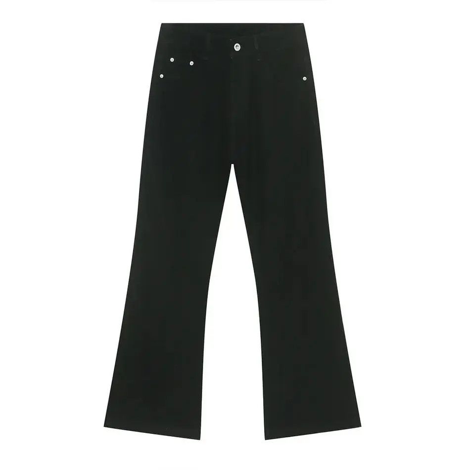 Japanese Brand Retro loose high street micro flared jeans Size US 32 / EU 48 - 5 Thumbnail
