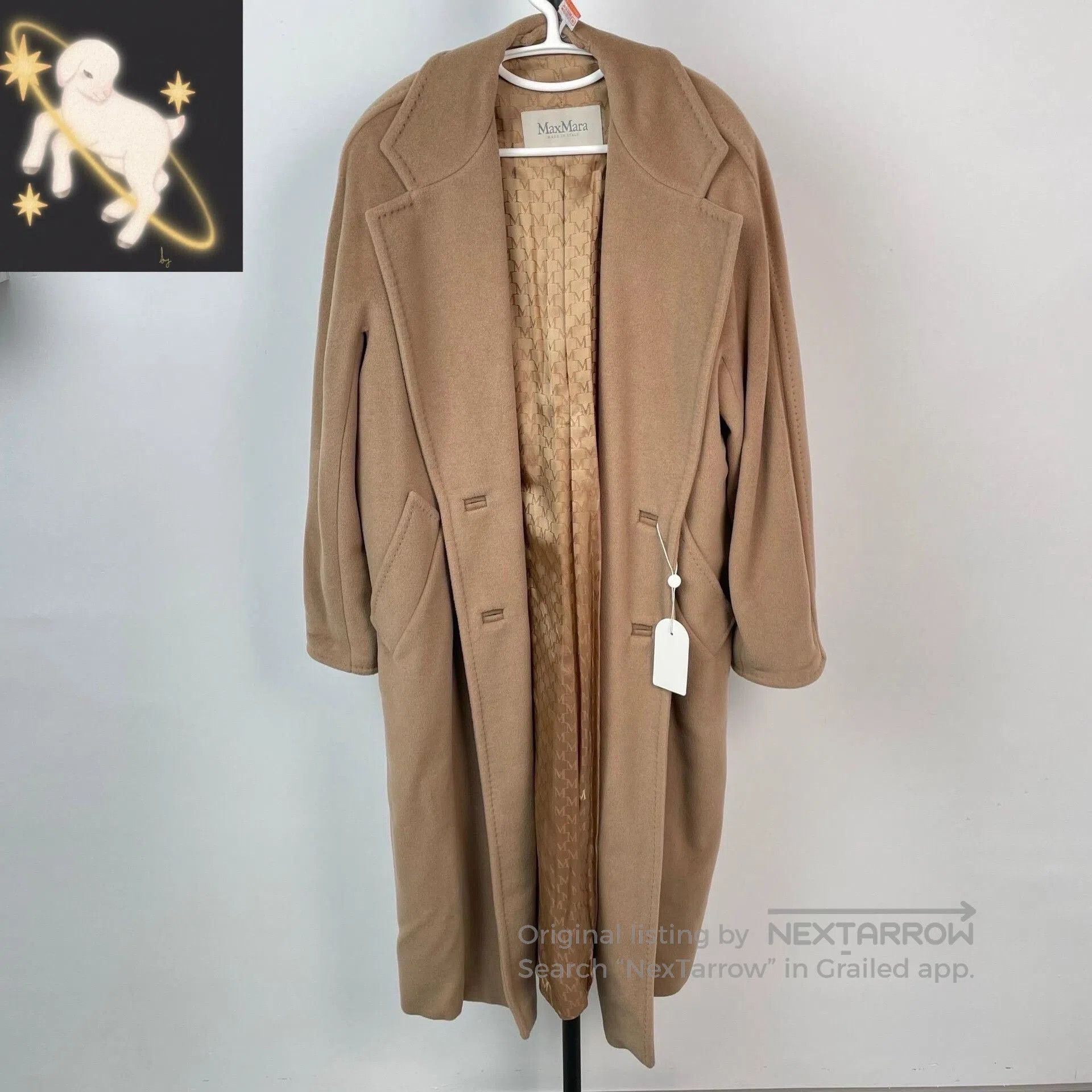 Max Mara Maxmara 101801 Wool Coat Size 38. Size S / US 4 / IT 40 - 1 Thumbnail