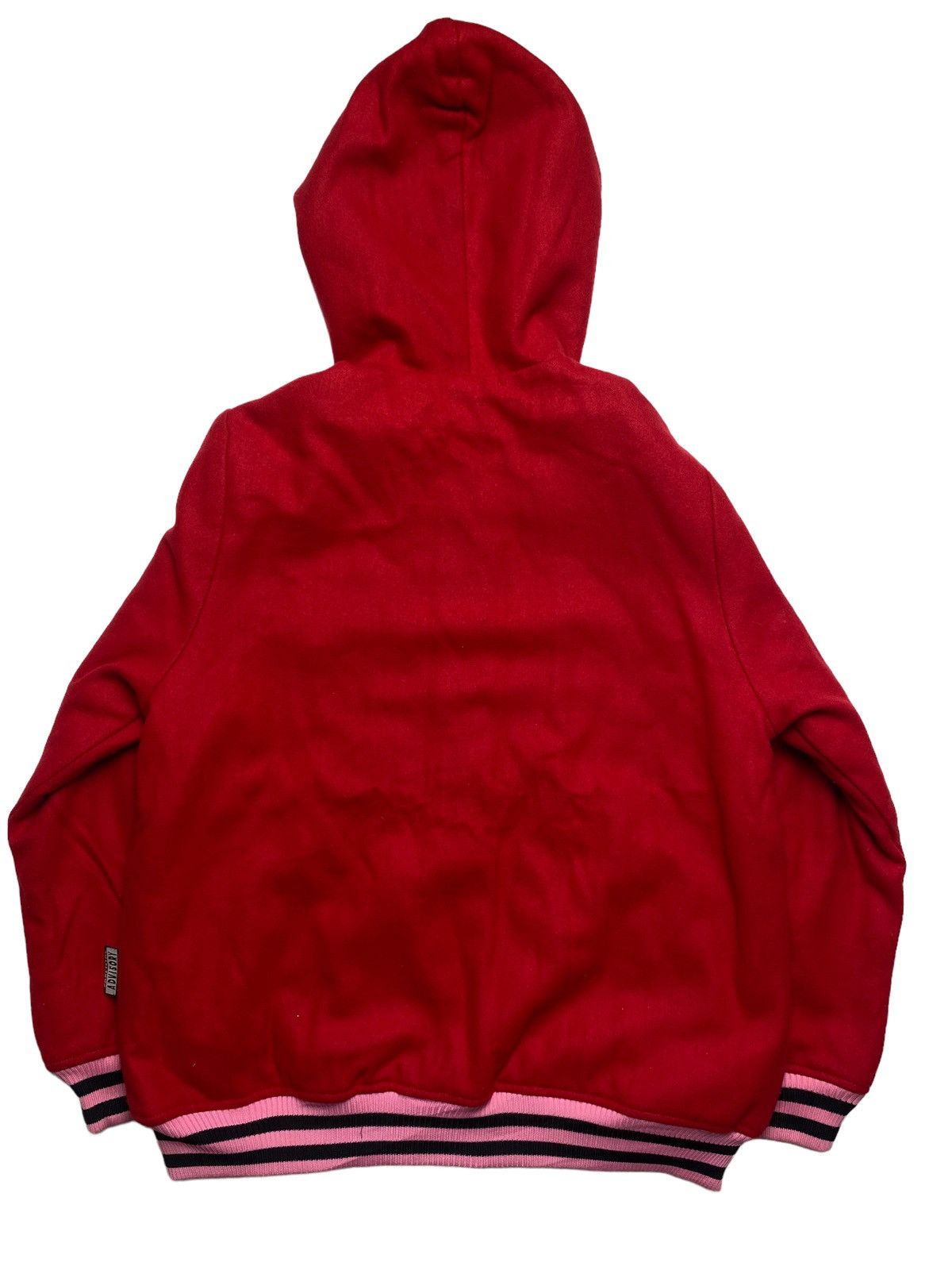 Angel Blue 2000s K.L.C - Mini Patch Wool Hoodie Jacket Size US M / EU 48-50 / 2 - 2 Thumbnail