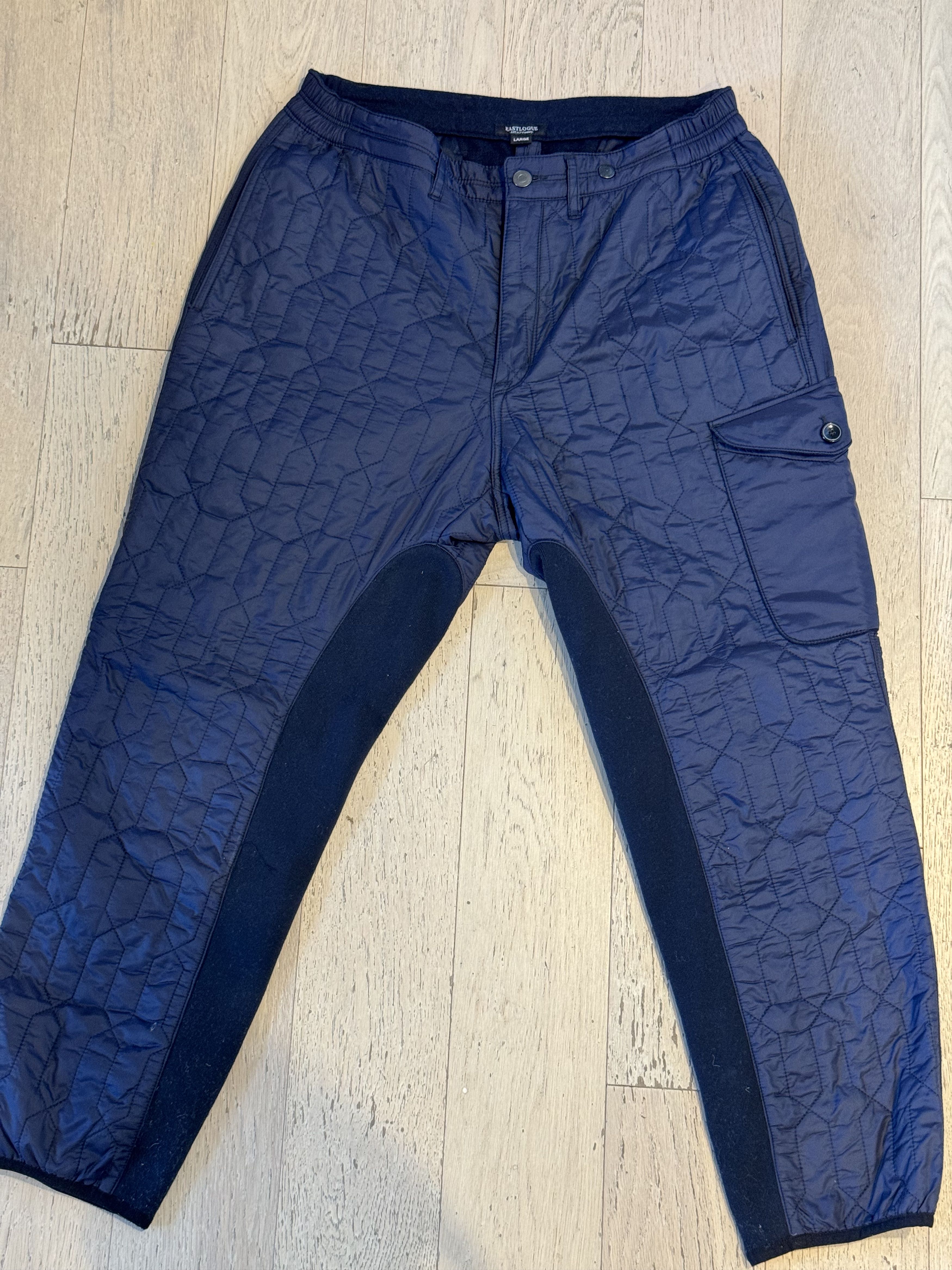 image of Eastlogue Quilted Pants in Navy, Men's (Size 34)