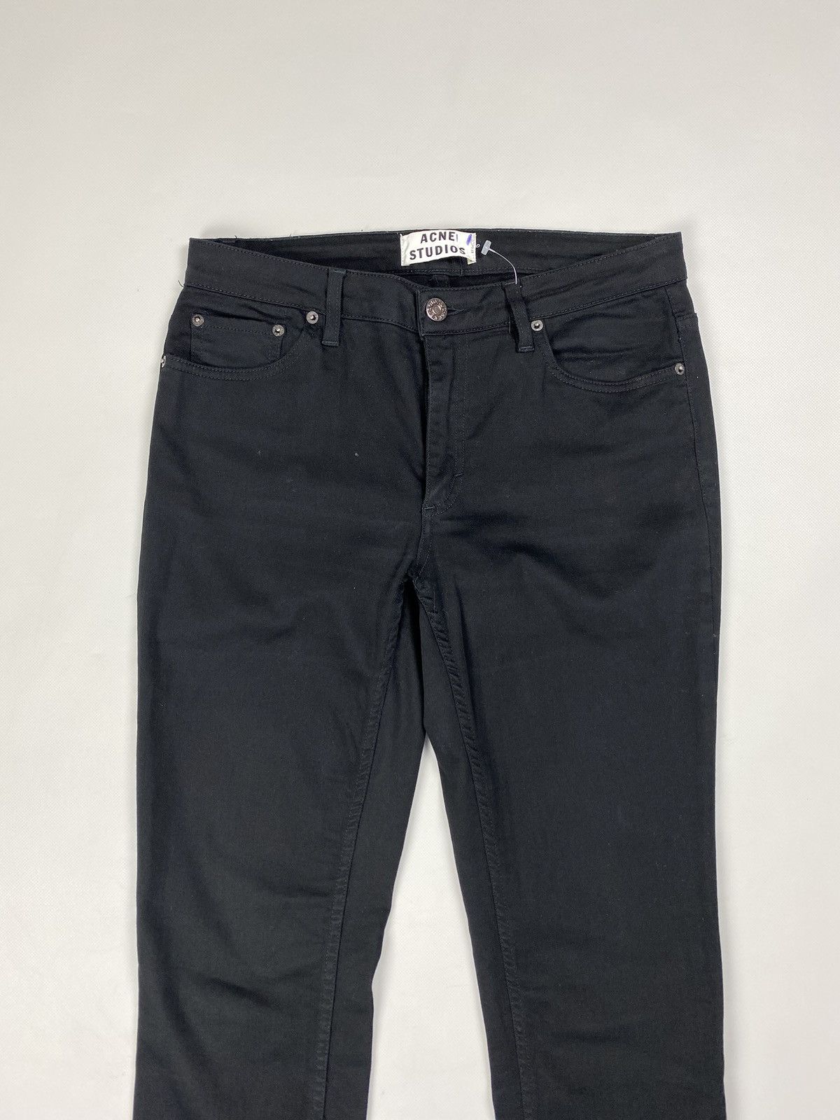 Acne Studios Acne Studios Flex Black ladies jeans pants size 29 / 32 Size 29" - 7 Thumbnail