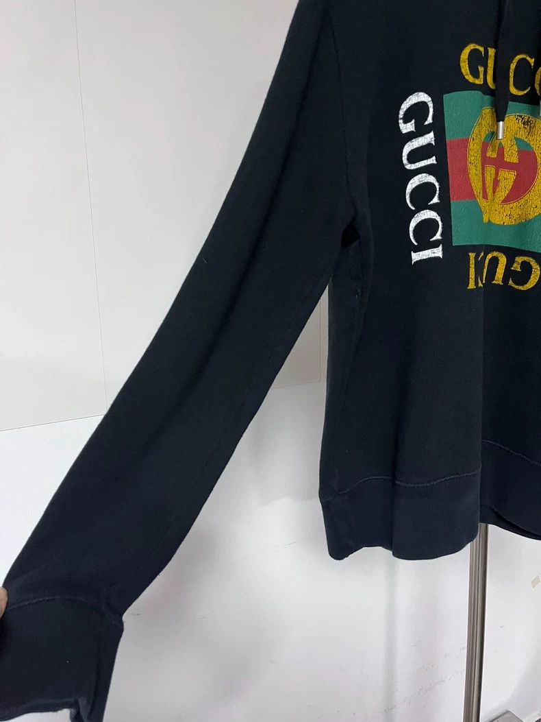Gucci Gucci Black squares make old hoodies 2502-Nextarrow Size US S / EU 44-46 / 1 - 7 Thumbnail