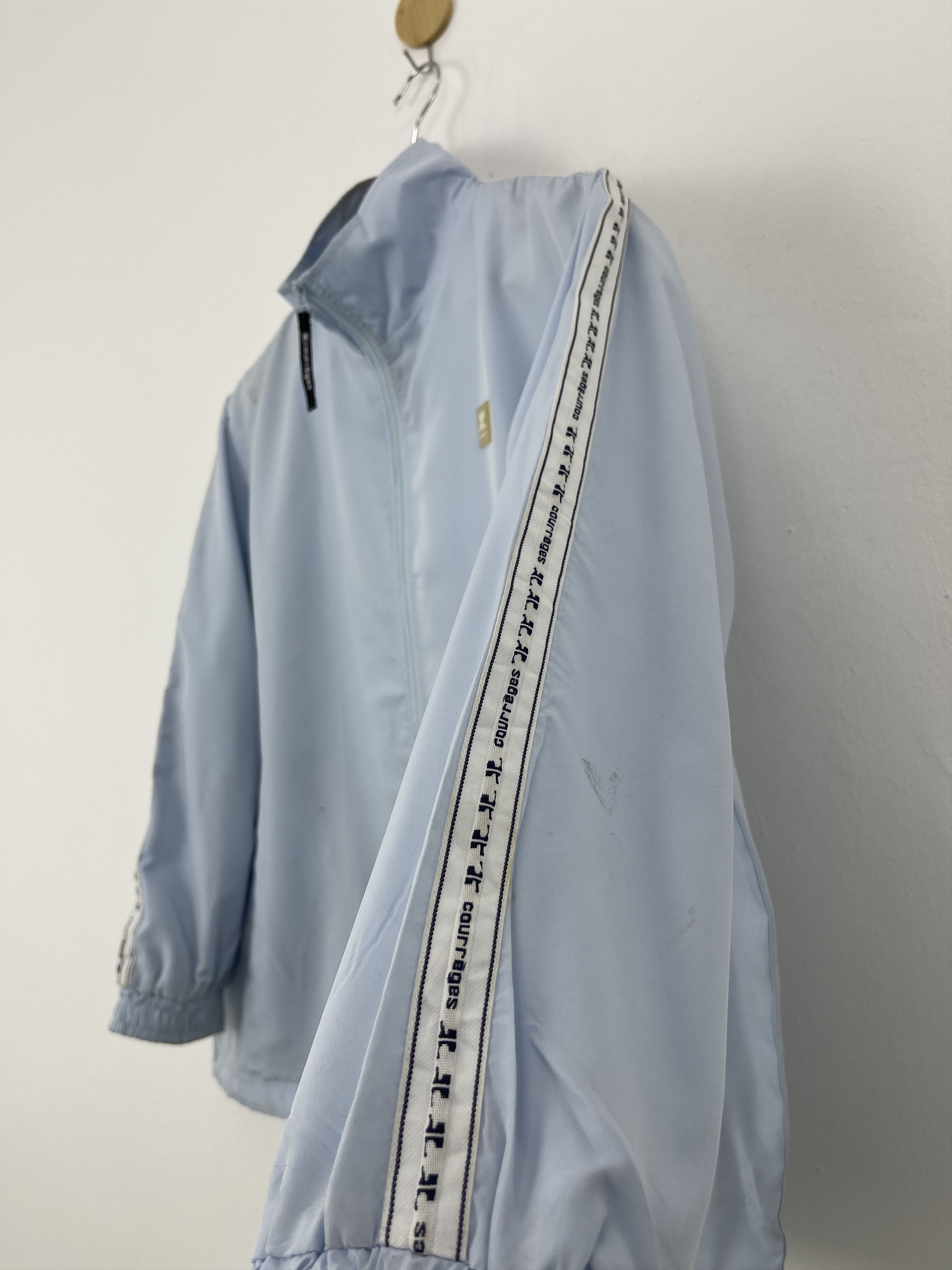 Andre Courreges Vintage Courreges Paris Light Blue Jacket JA0023 Size US S / EU 44-46 / 1 - 12 Thumbnail