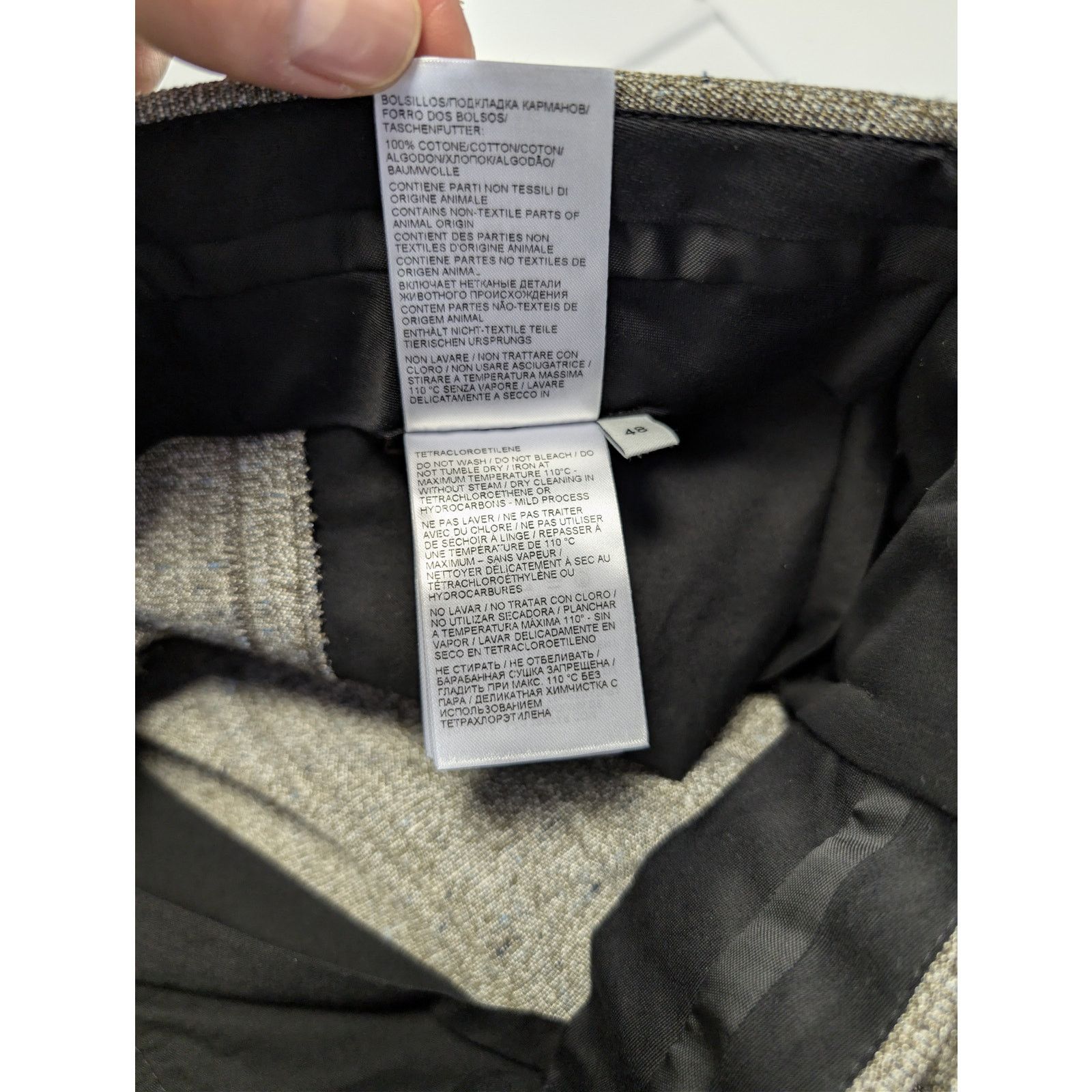 Bottega Veneta o1rshd1 Knotted Melange Viscose Silk Trousers in Multicolor Size US 32 / EU 48 - 18 Thumbnail
