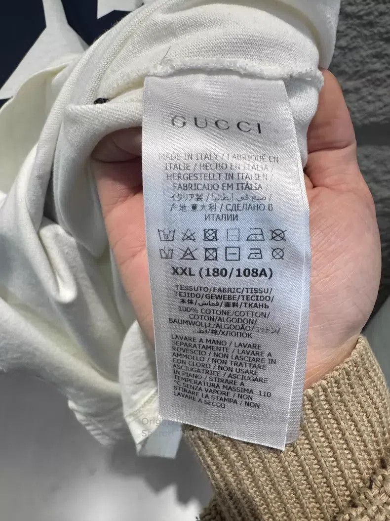Gucci Gucci Short sleeves with slogans Size US XXL / EU 58 / 5 - 3 Thumbnail