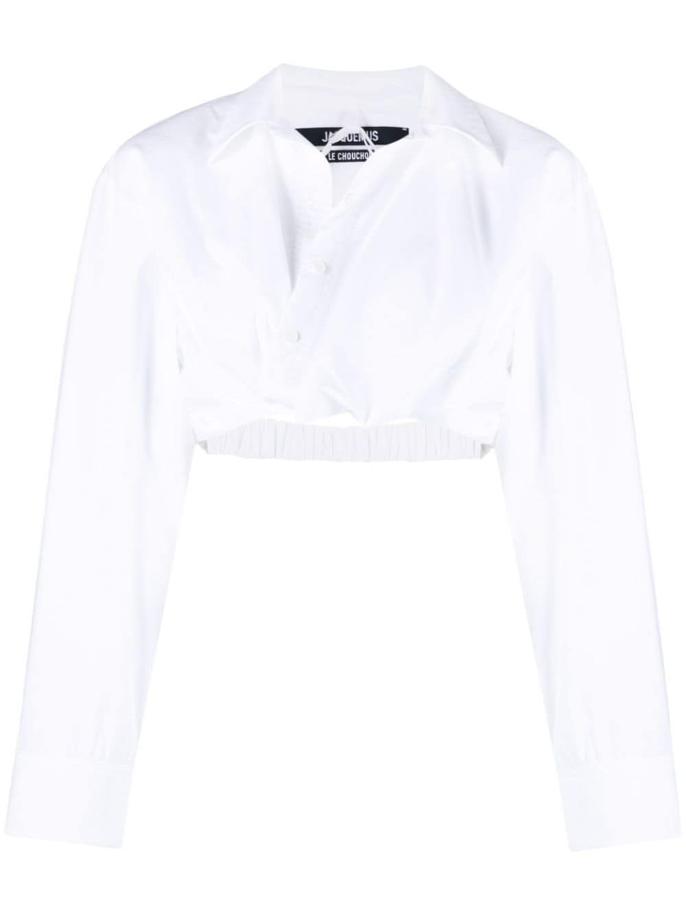 Jacquemus LA CHEMISE BAHIA COURTE SHIRT Size XS / US 0-2 / IT 36-38 - 1 Thumbnail