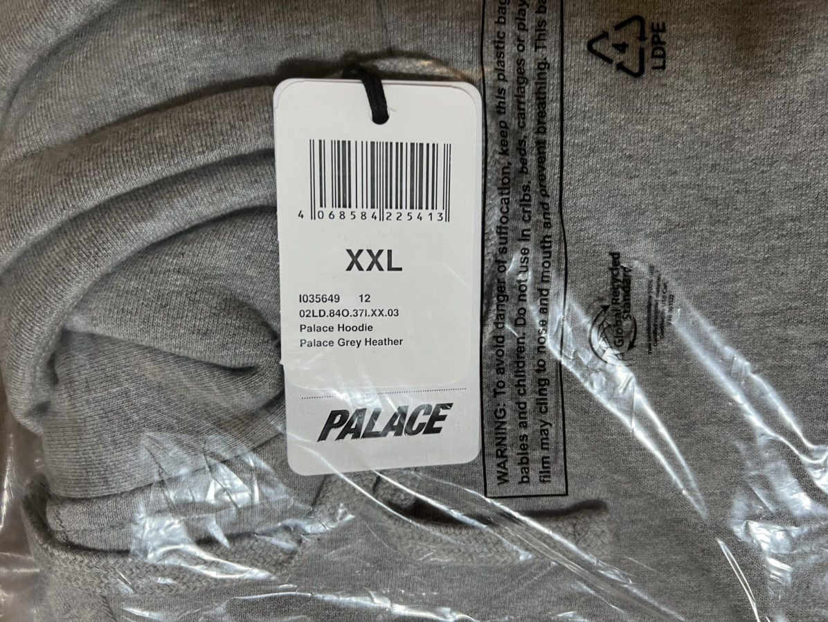 Carhartt Wip × Palace Palace x Carhartt WIP Hoodie Sweatshirt Heather Grey Sz XXL Size US XXL / EU 58 / 5 - 4 Thumbnail