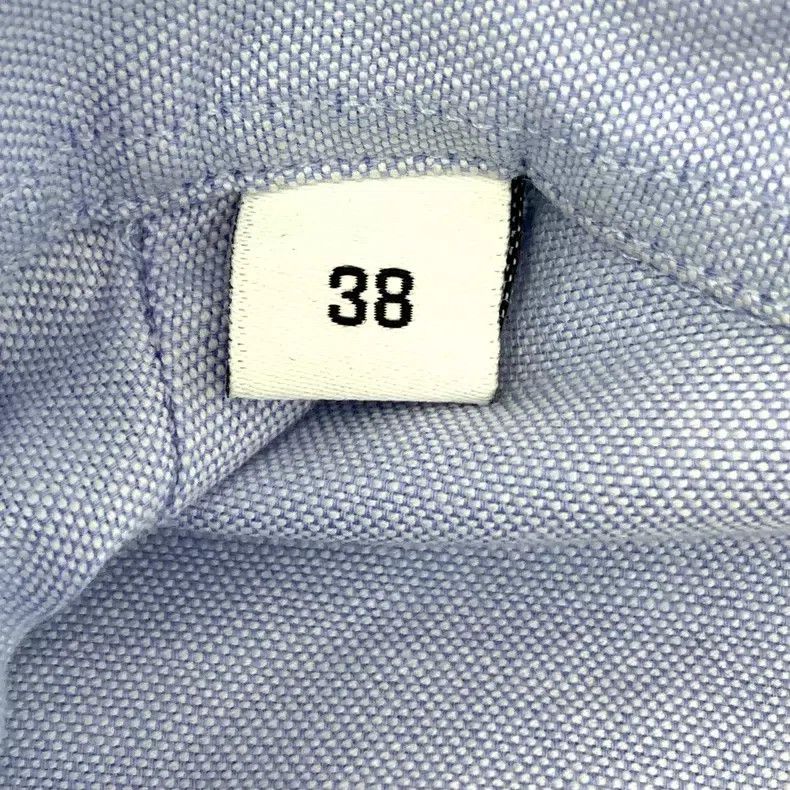 Givenchy Givenchy Blue Pattern Design Cotton Long-Sleeve Shirt Size XS / US 0-2 / IT 36-38 - 6 Thumbnail