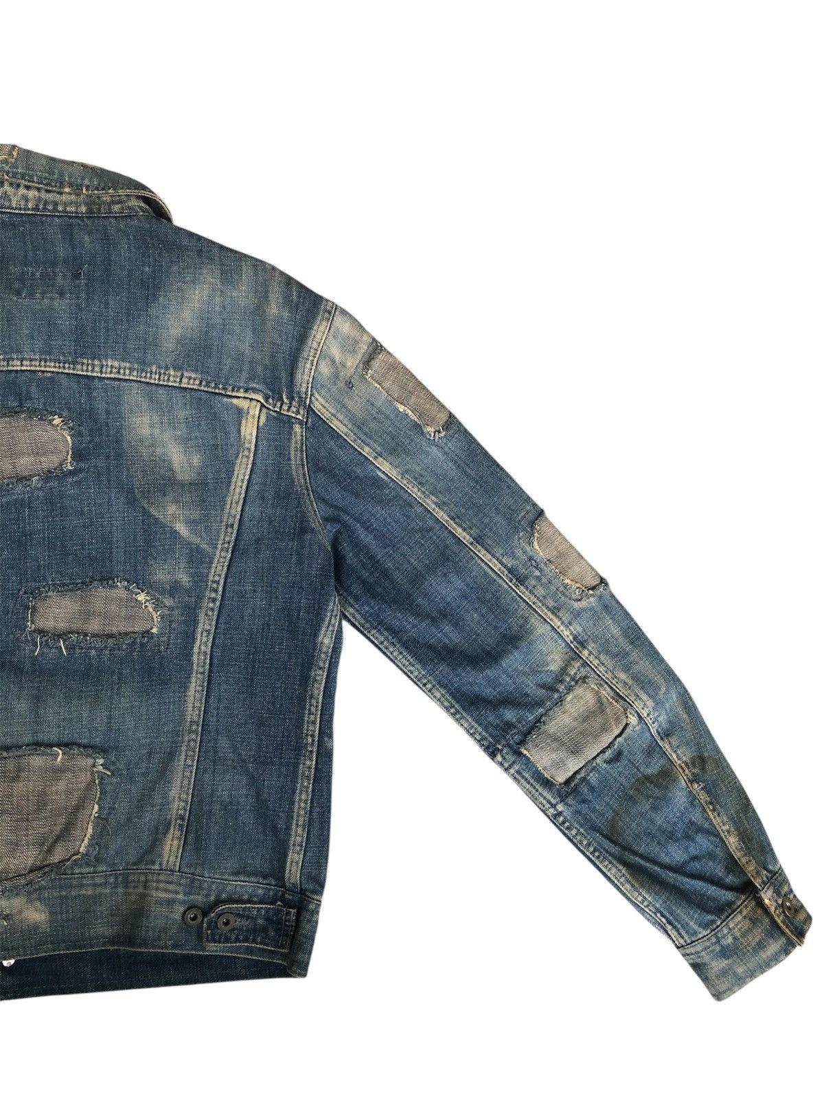 Dolce & Gabbana Dolce & Gabbana Boro Patchwork Distressed Denim Size US M / EU 48-50 / 2 - 11 Thumbnail