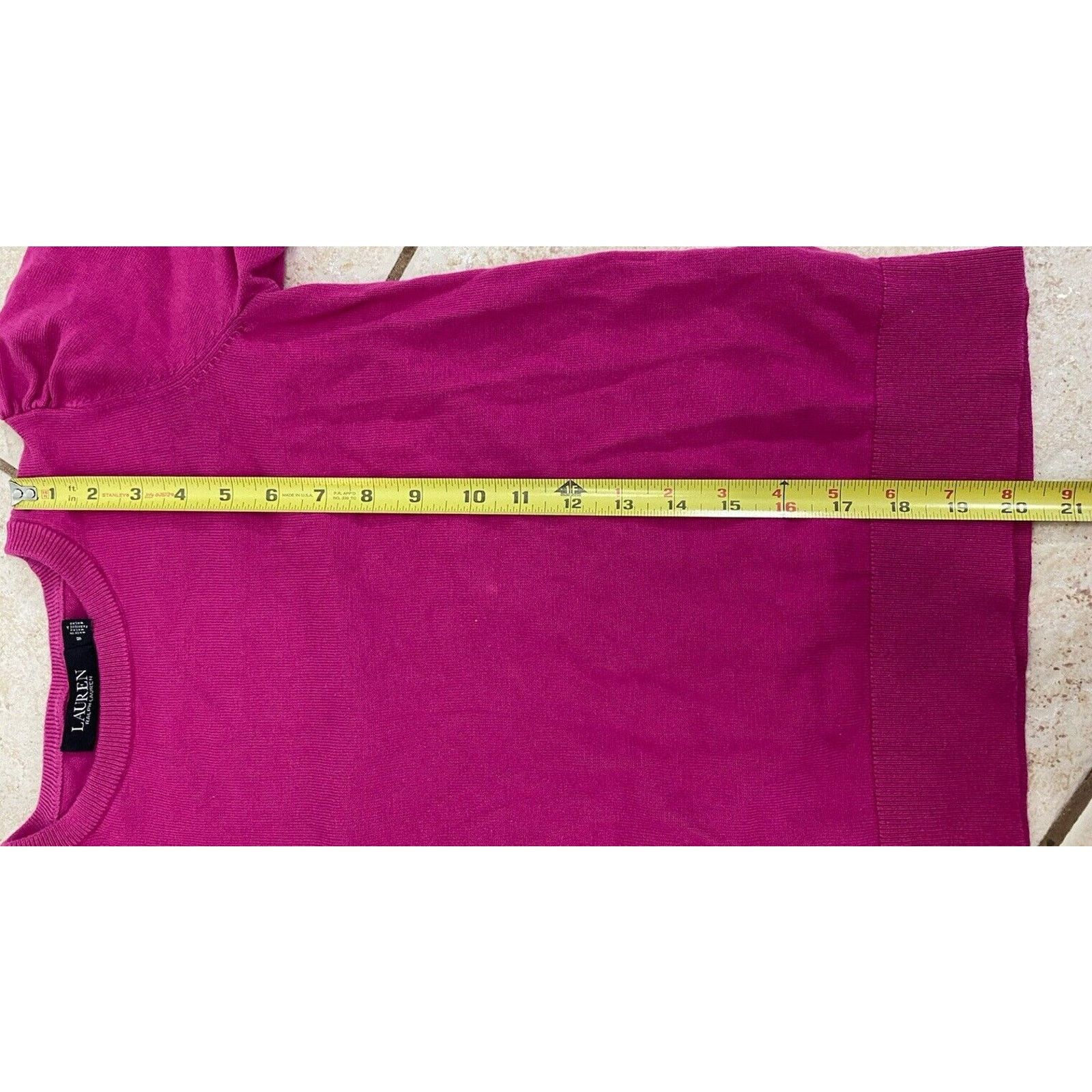 Lauren Ralph Lauren Ralph Lauren Black Label Pink Sweater Balloon Sleeve Barbie Size M / US 6-8 / IT 42-44 - 8 Thumbnail