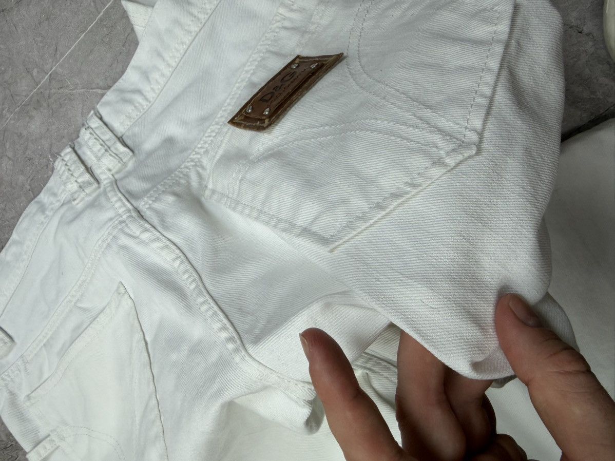 Dolce & Gabbana Dolce & Gabbana White Jeans Cinch Back Size US 34 / EU 50 - 9 Thumbnail