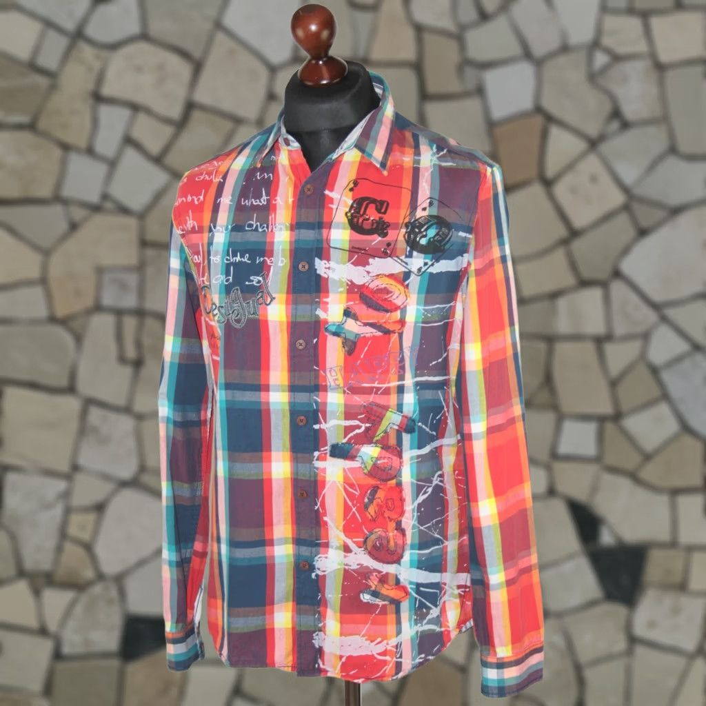 Desigual Desigual Shirt Sargo 41C1300 Regular Size L Multicoloured Mens Size US L / EU 52-54 / 3 - 1 Thumbnail