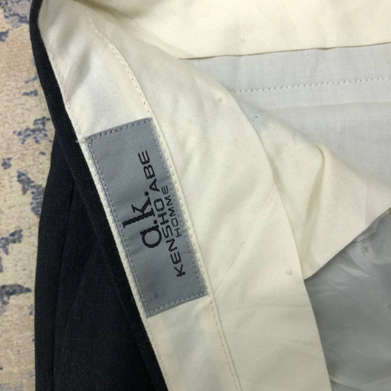 Kensho Abe P553 KENSHO ABE HOMME WOOL PANTS Size US 33 - 5 Thumbnail