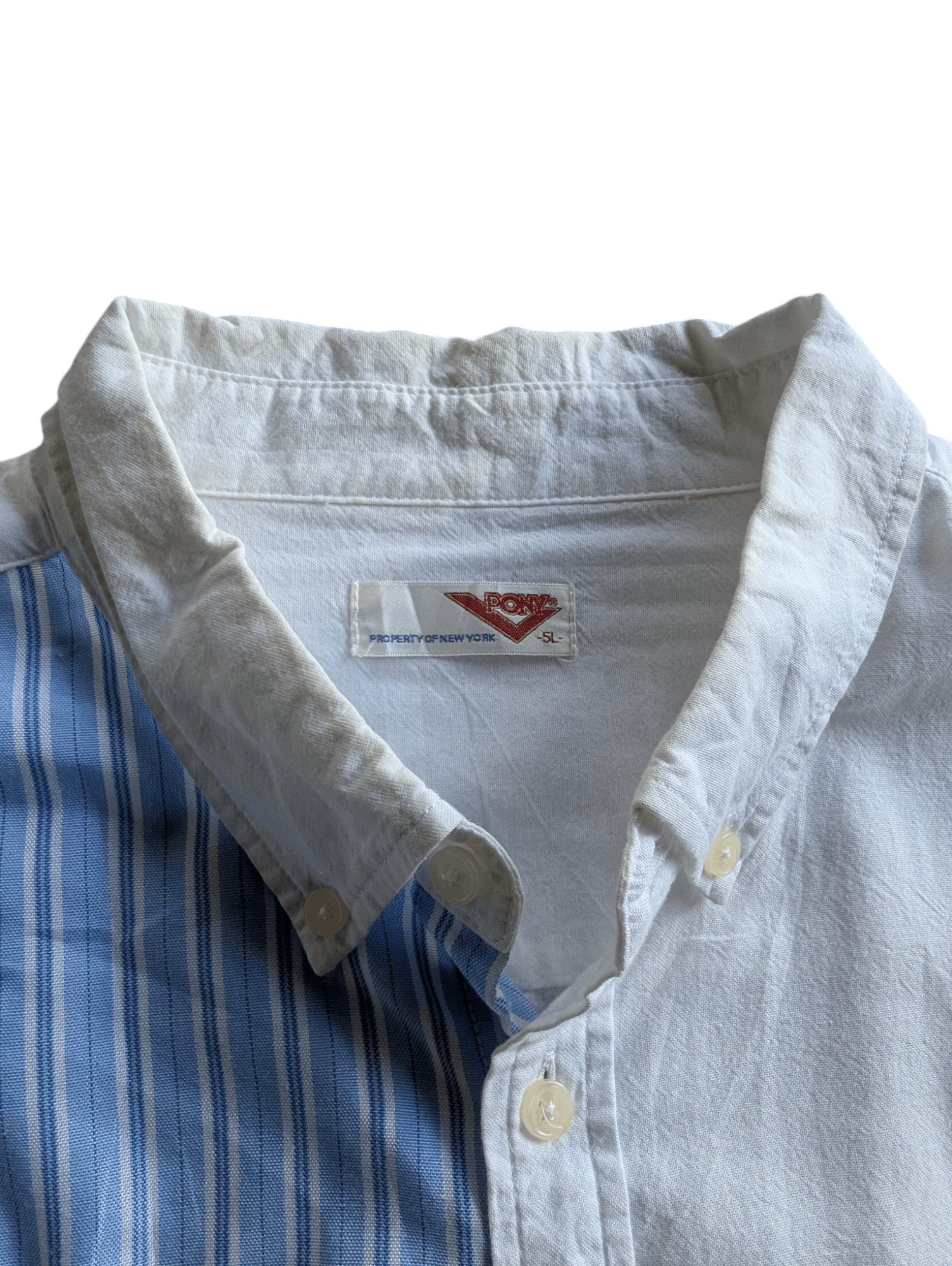 PONY × Vintage Vintage Pony New York City Panelled Button Shirt Size US XXL / EU 58 / 5 - 4 Thumbnail