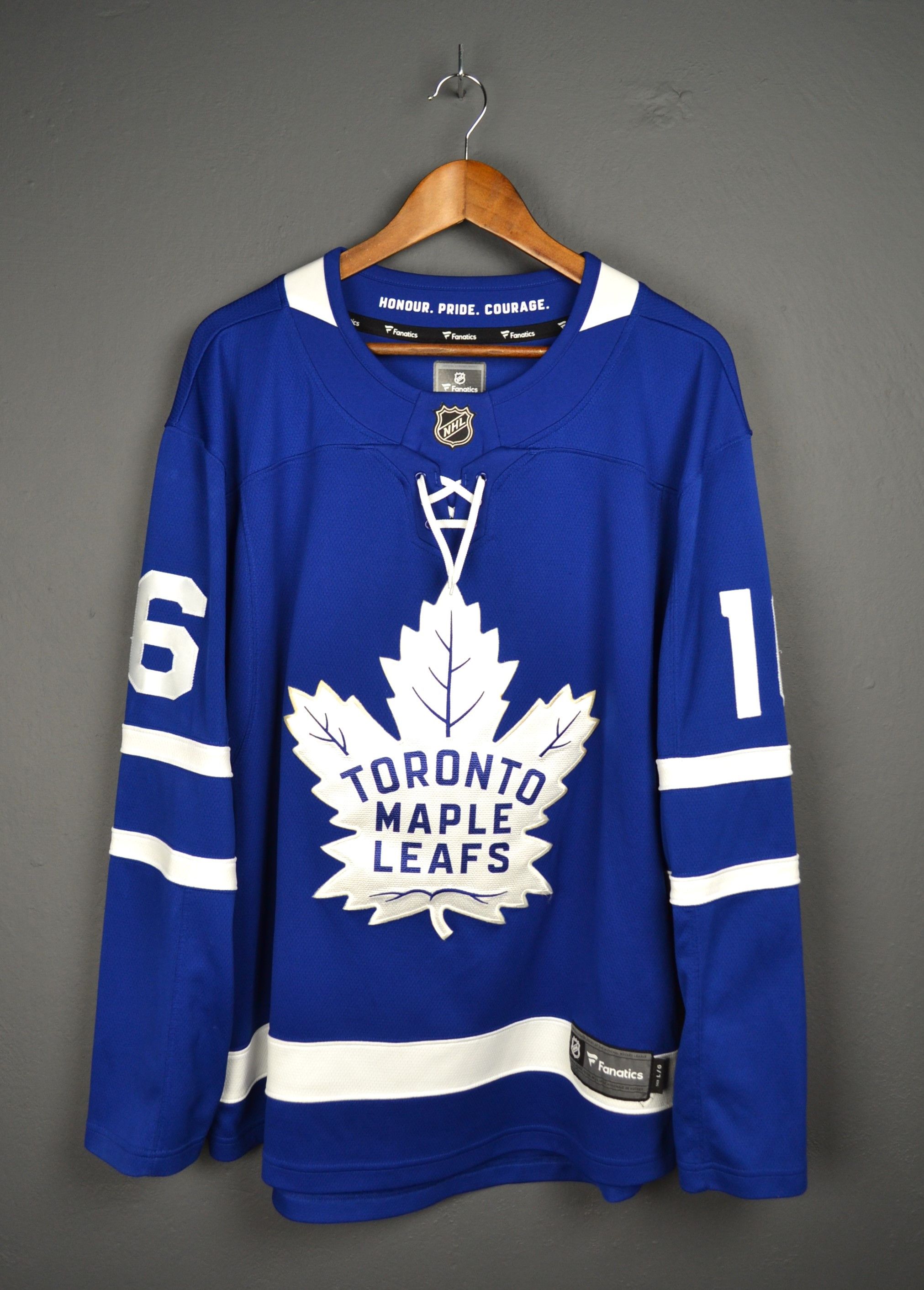 Toronto Maple Leafs 16 Mitch Marner Fanatics Jersey L
