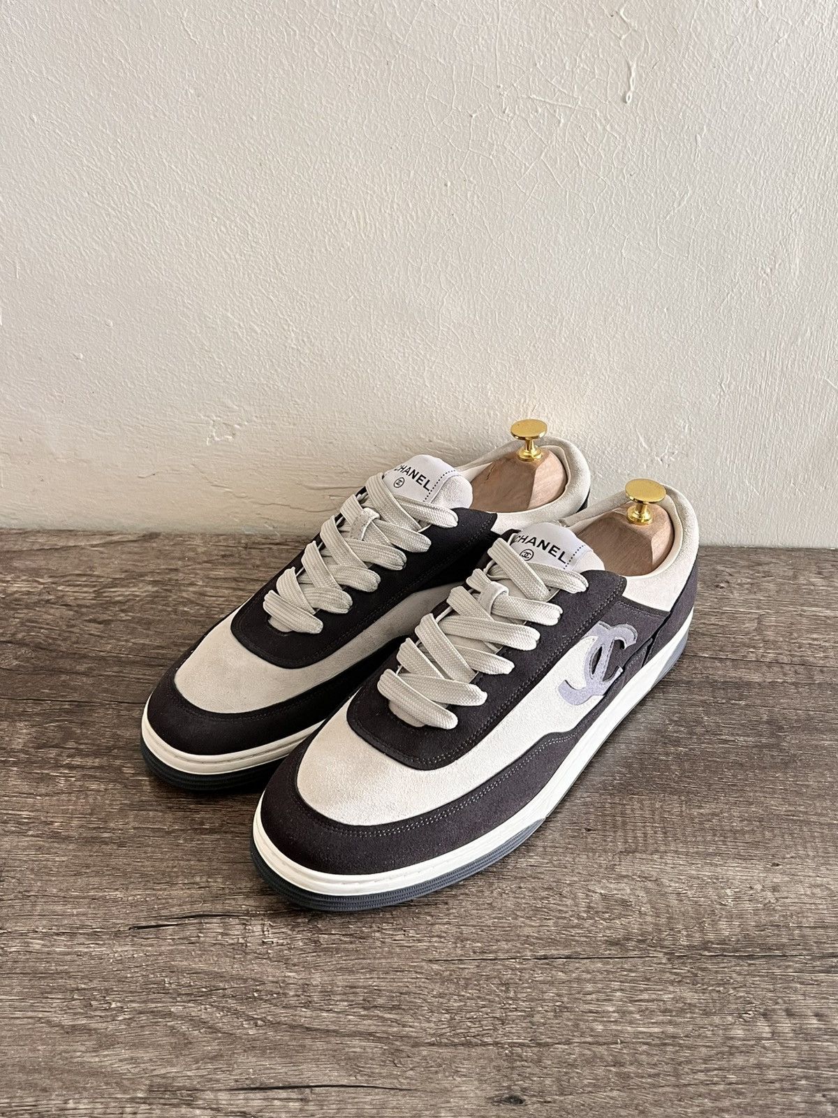 Chanel Chanel 2023 Interlocking CC Logo Sneakers Size US 12 / EU 45 - 2 Thumbnail