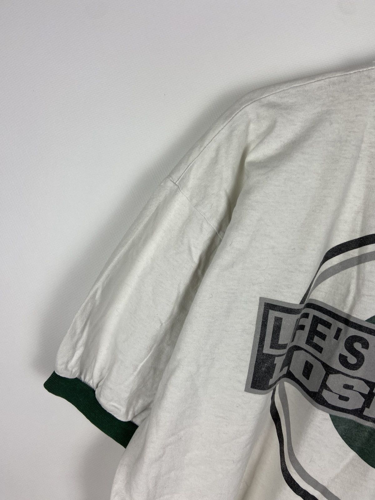 No Fear × Vintage Vintage No Fear T-Shirt 1996 "Lifes Not Hard. Losing Is. Y2k Size US L / EU 52-54 / 3 - 16 Thumbnail