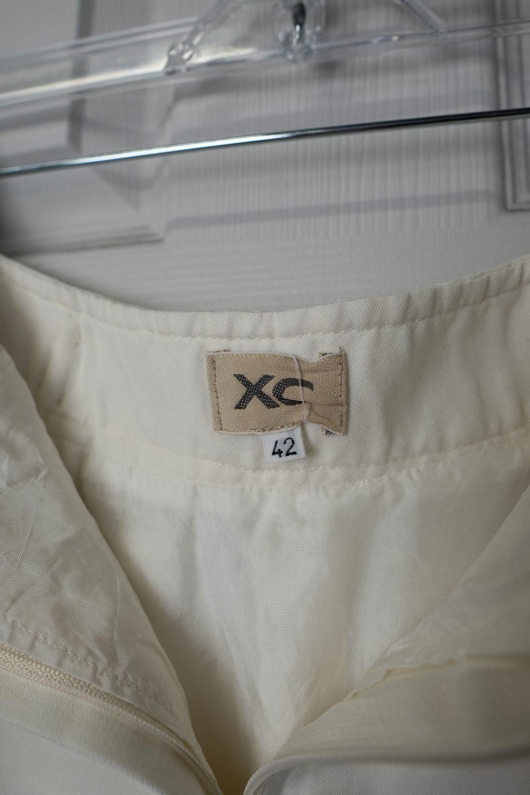 Vintage 90's XC Long White Maxi Skirt Size 27" / US 4 / IT 40 - 6 Thumbnail