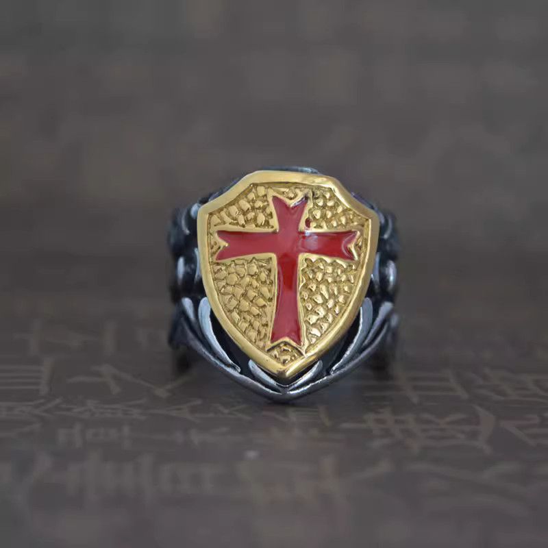 Jewelry Cross Crazy Jewelry Rings Open Size Chrome Ring (Size 7-13) Size ONE SIZE - 1 Thumbnail