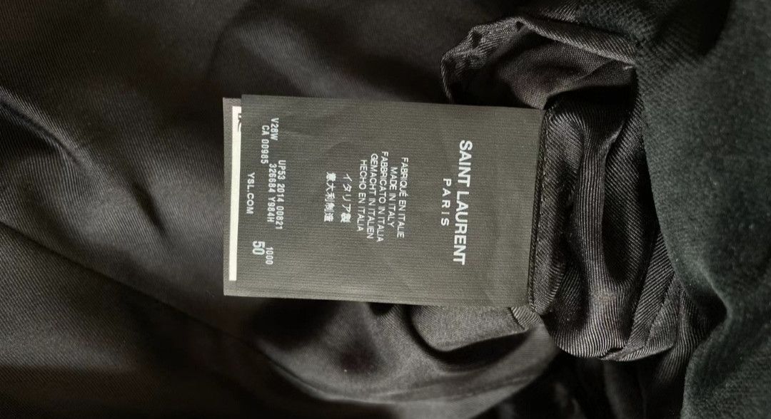 Saint Laurent Paris saint laurent black velvet suit Size US M / EU 48-50 / 2 - 5 Thumbnail